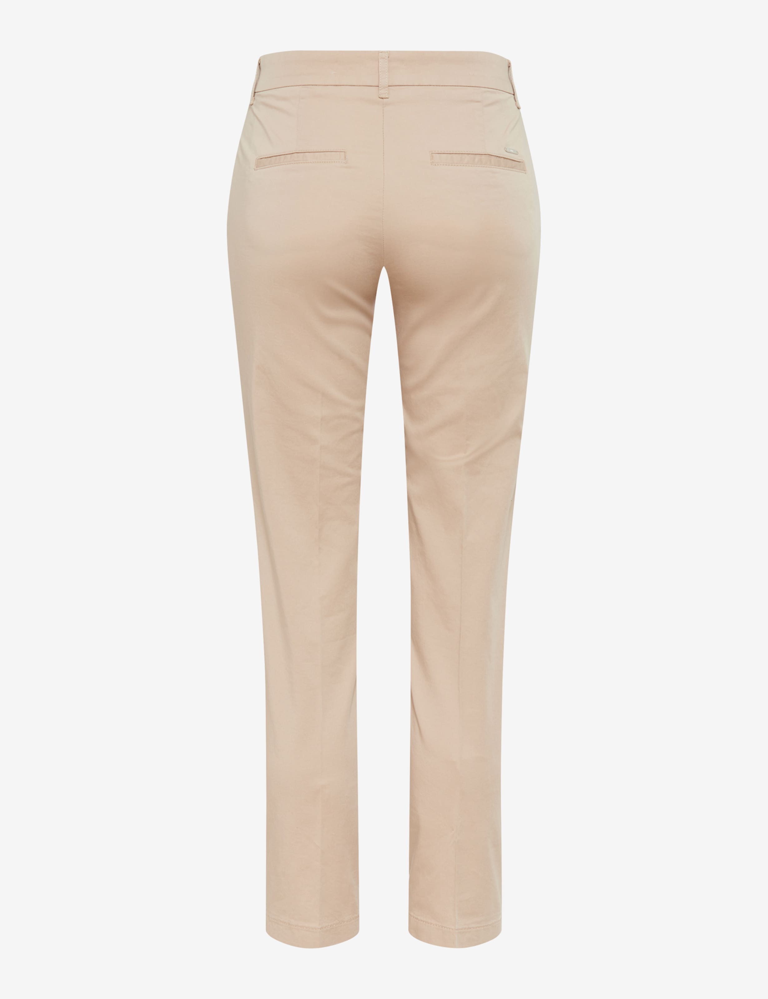 Women Style MARON S Beige Regular Fit Stand-alone rear view