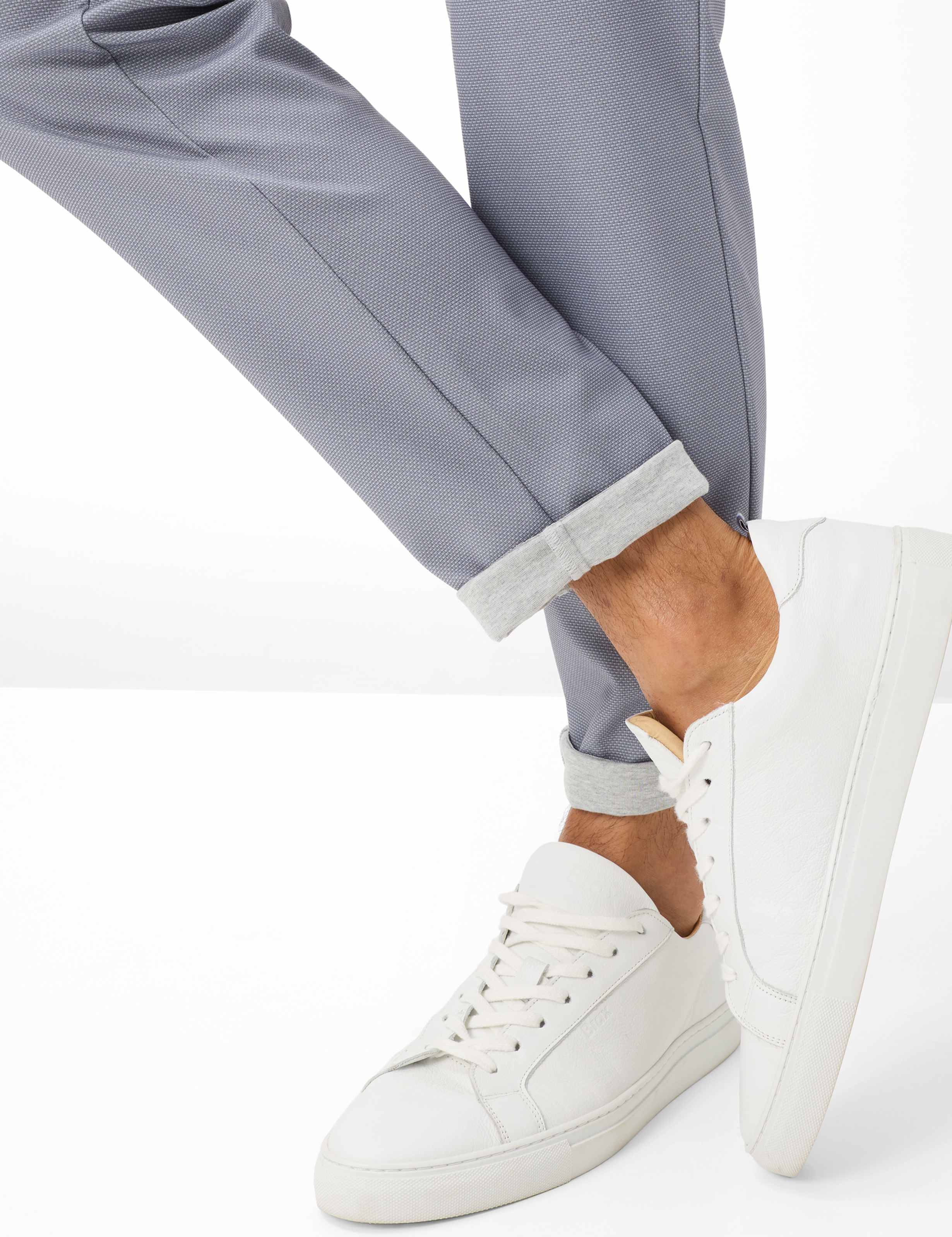 Men Style PHIL Medium Gray Tapered Fit Detail 2