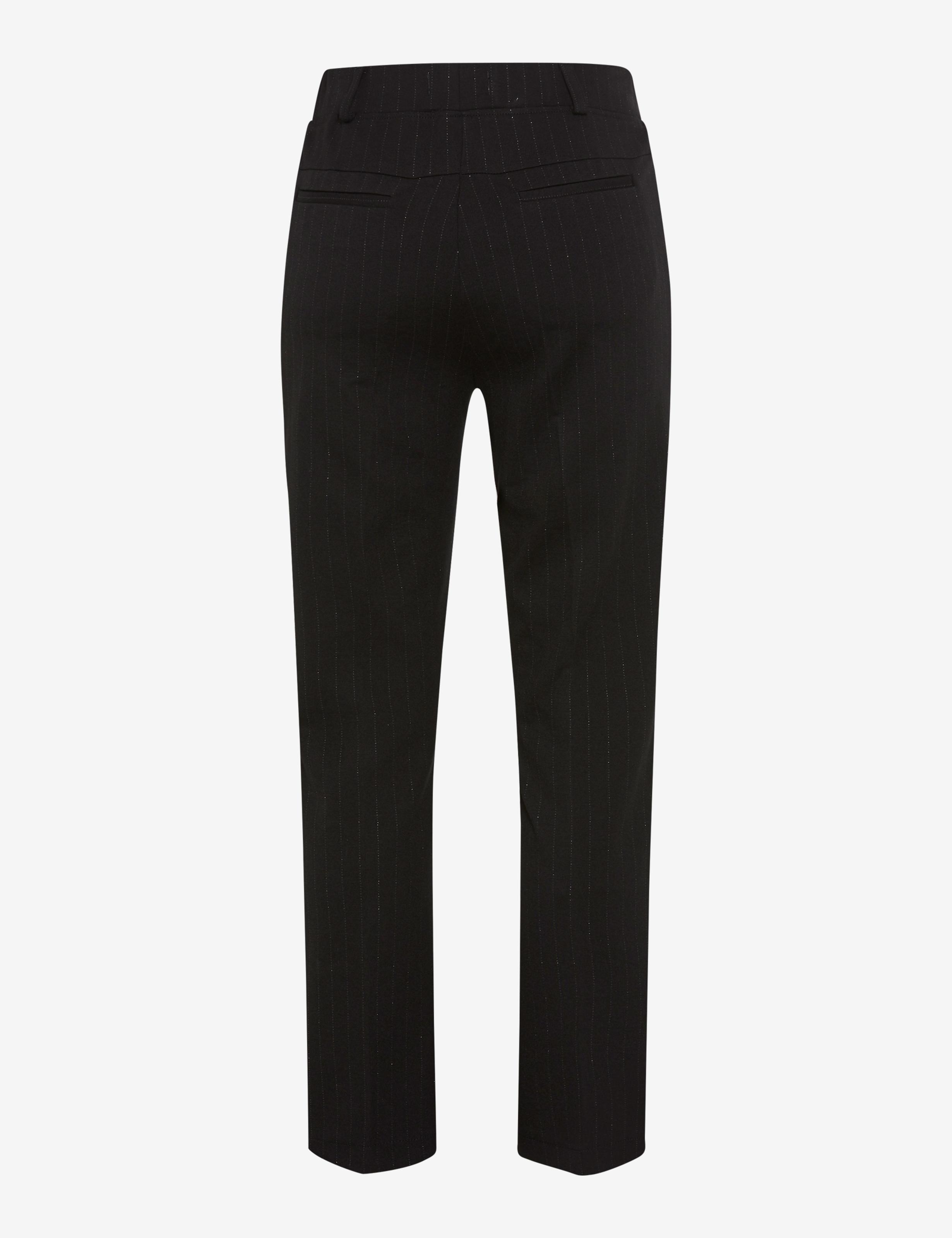 Femme Style LILLYTH KICK Noir Super Slim Fit Détourage arrière