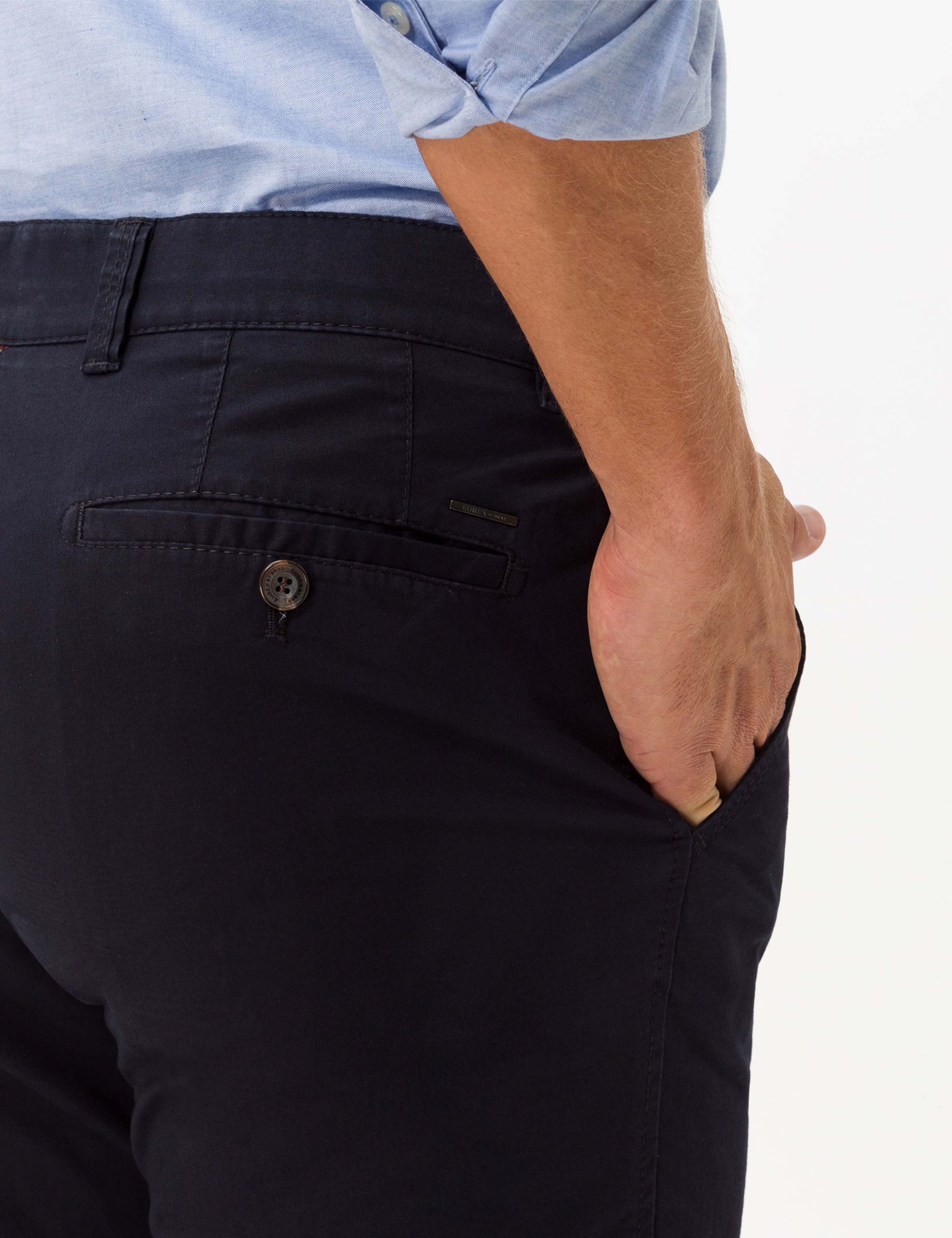 Herren Style JIM Dunkelblau Regular Fit Detail 1