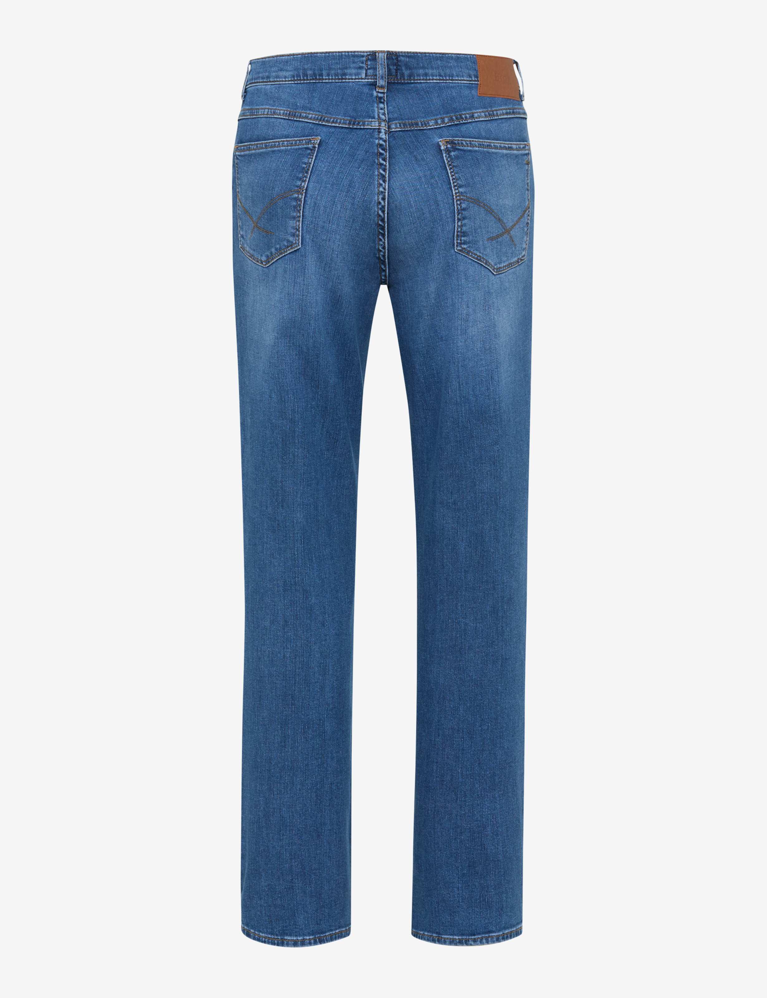 Men Style COOPER Denim Blue Regular Fit Stand-alone rear view