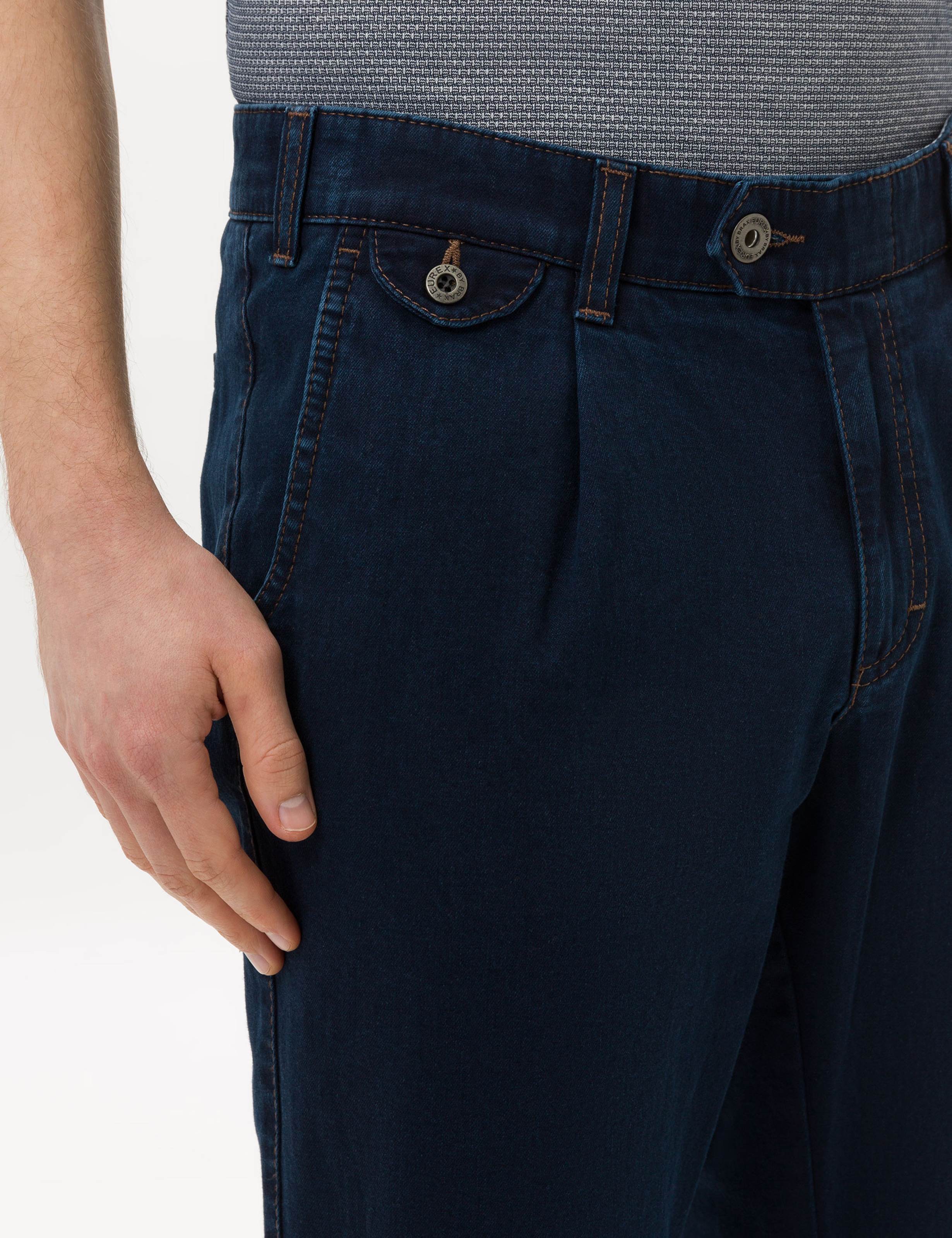 Herren Style FRED 321 Denim Dunkelblau Regular Fit Detail 2