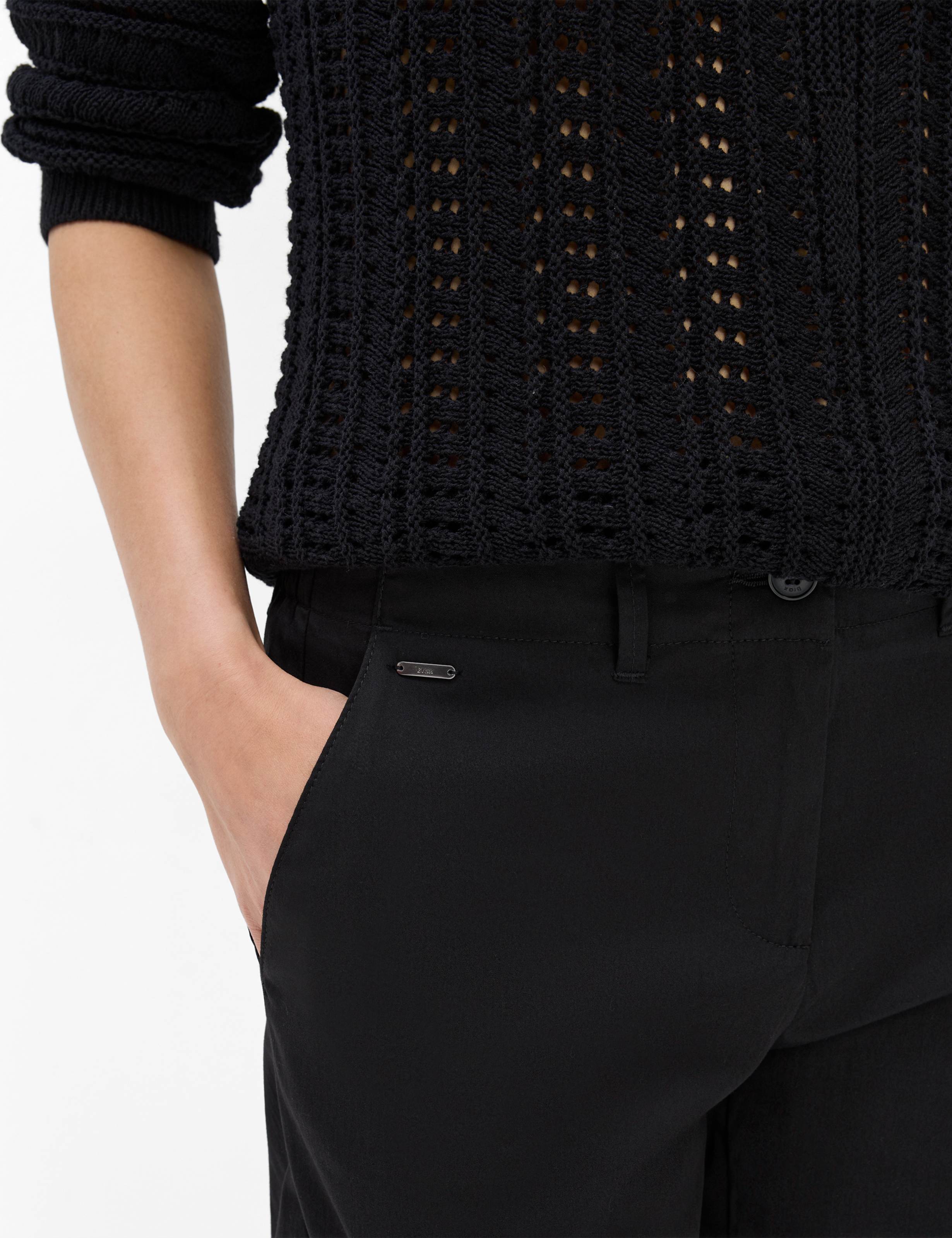 Femme Style MAINE S Noir Wide Leg Détail 2