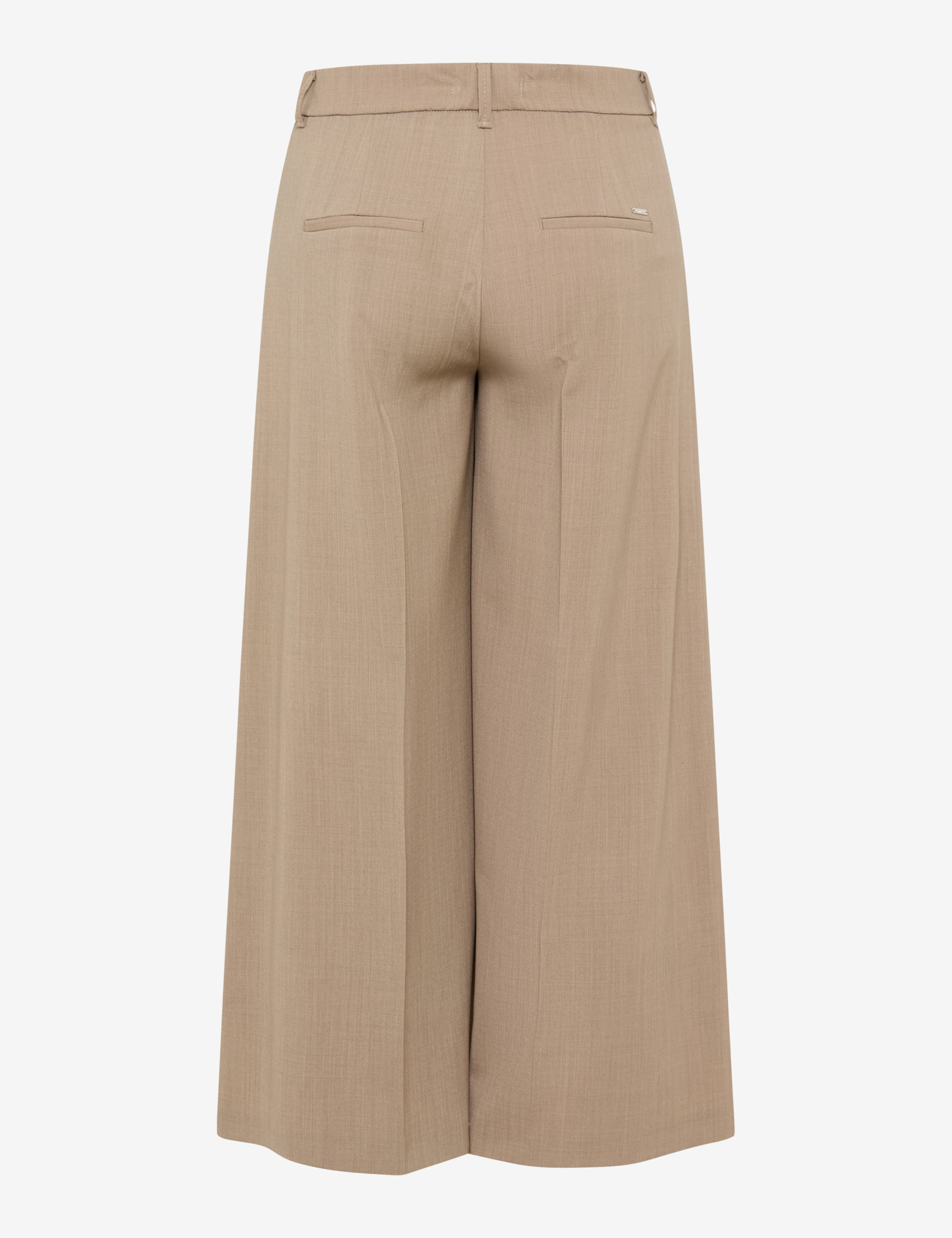 Damen Style MELLI S Hellbraun Wide Leg Freisteller Rueck