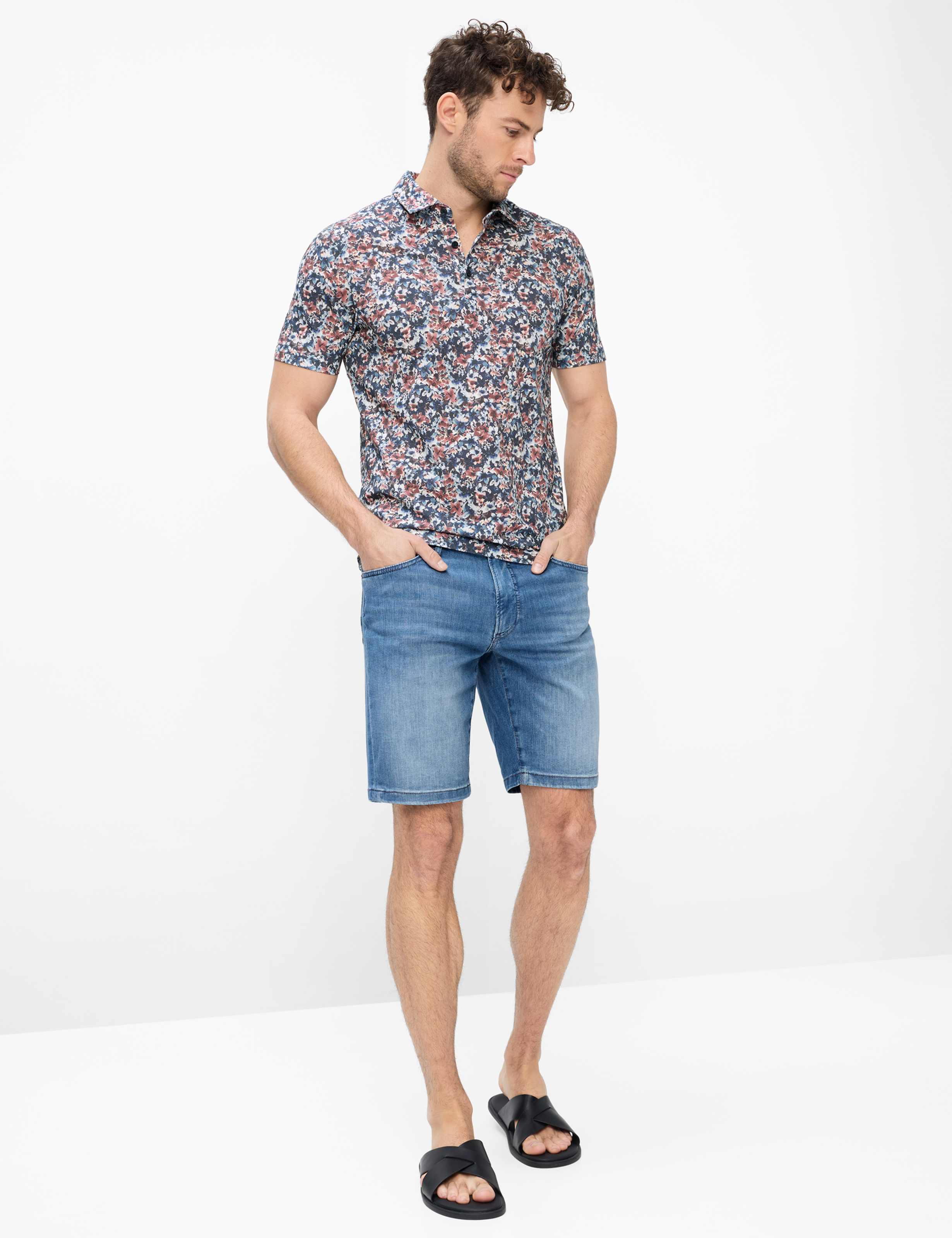 Heren Style PEPE Roze  Model outfit