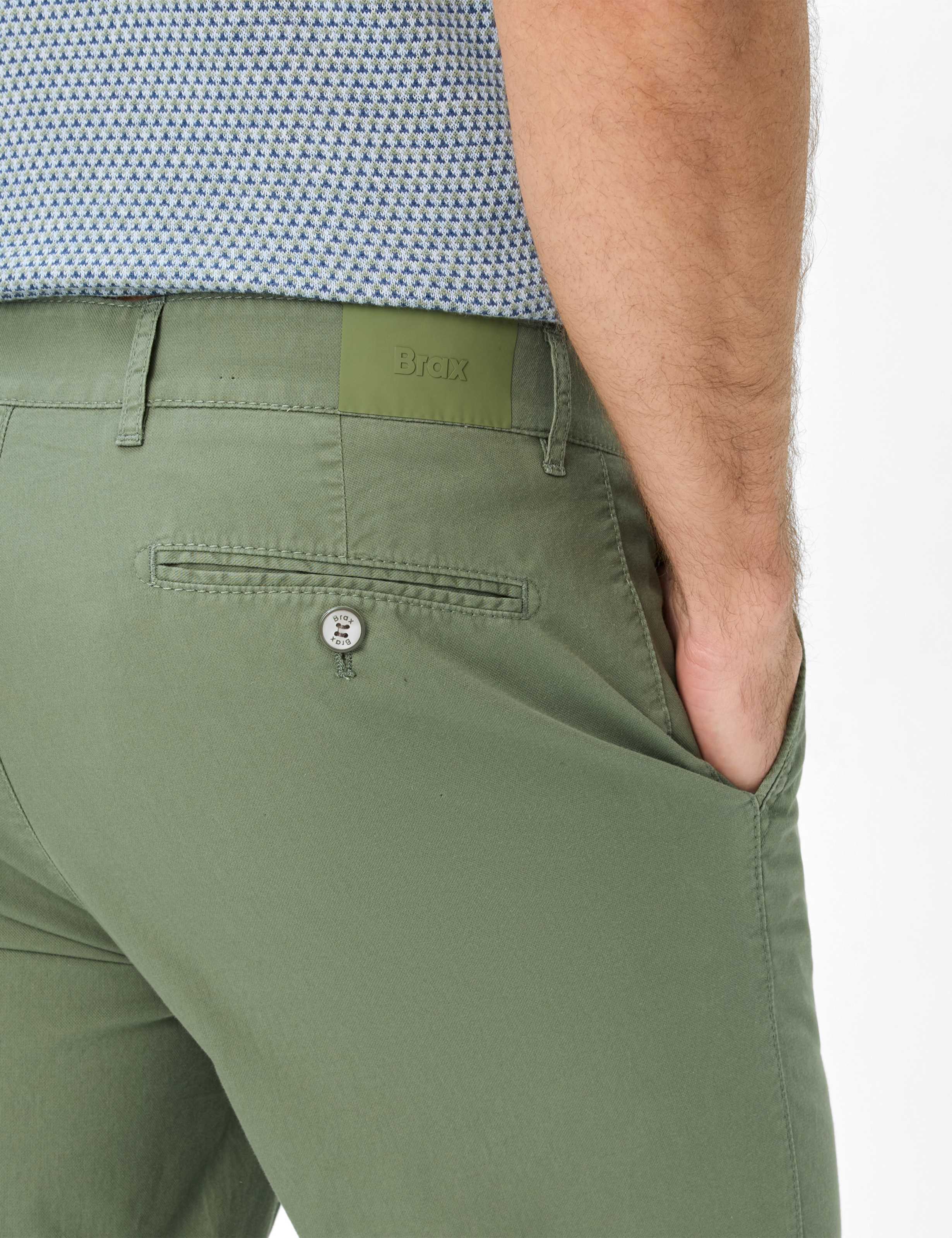 Herren Style EVEREST Grün Regular Fit Detail 2