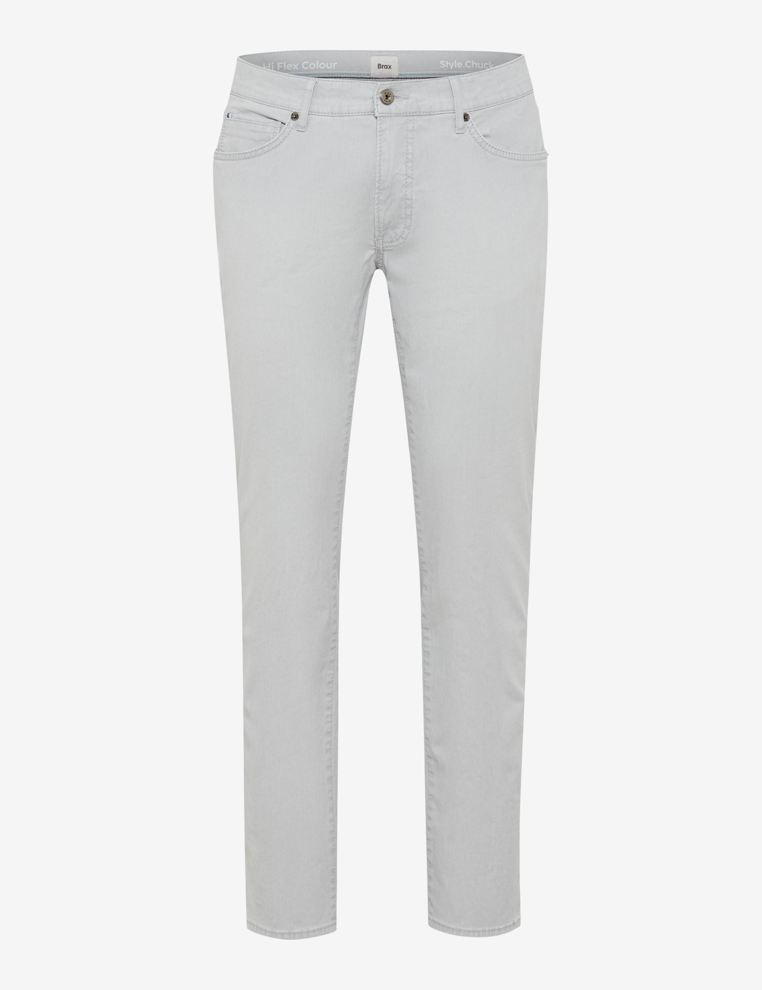 Men Style CHUCK Denim Light Gray Modern Fit Stand-alone front view