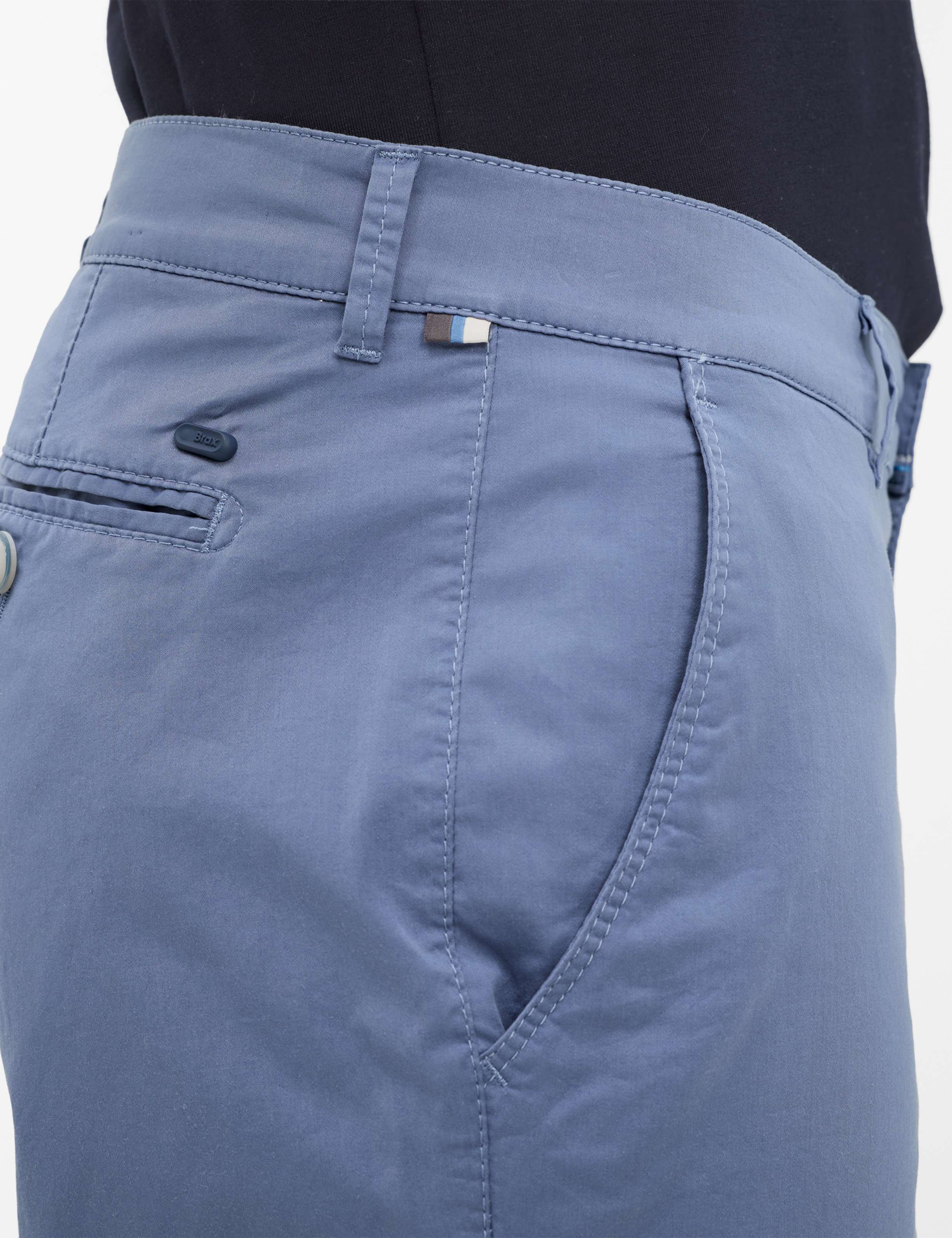 Heren Style BOZEN Blauw Regular Fit Detail 2