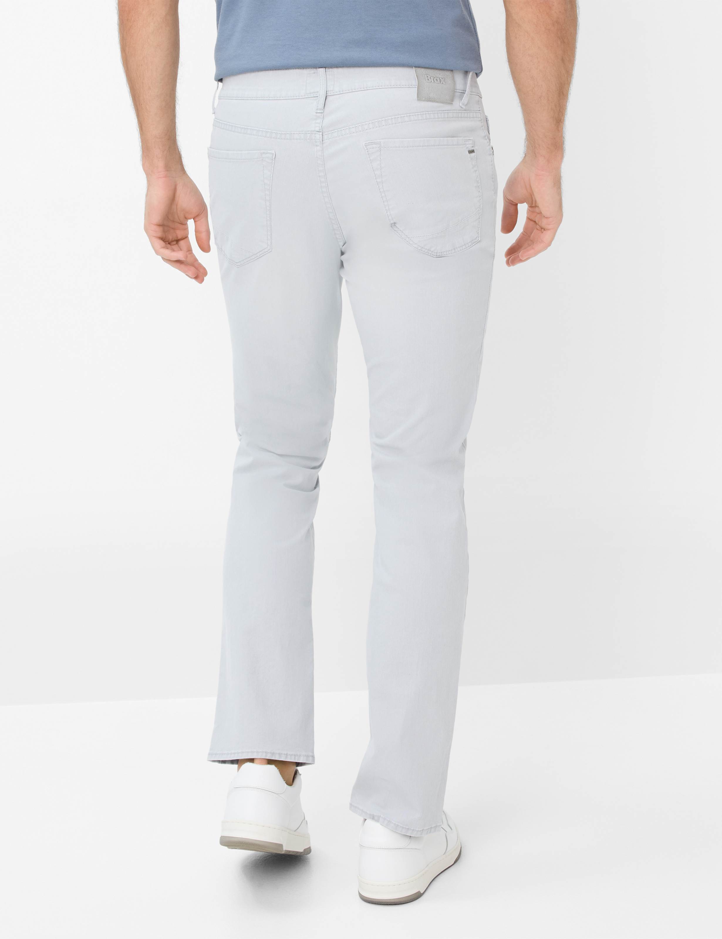 Men Style CHUCK Denim Light Gray Modern Fit Model back