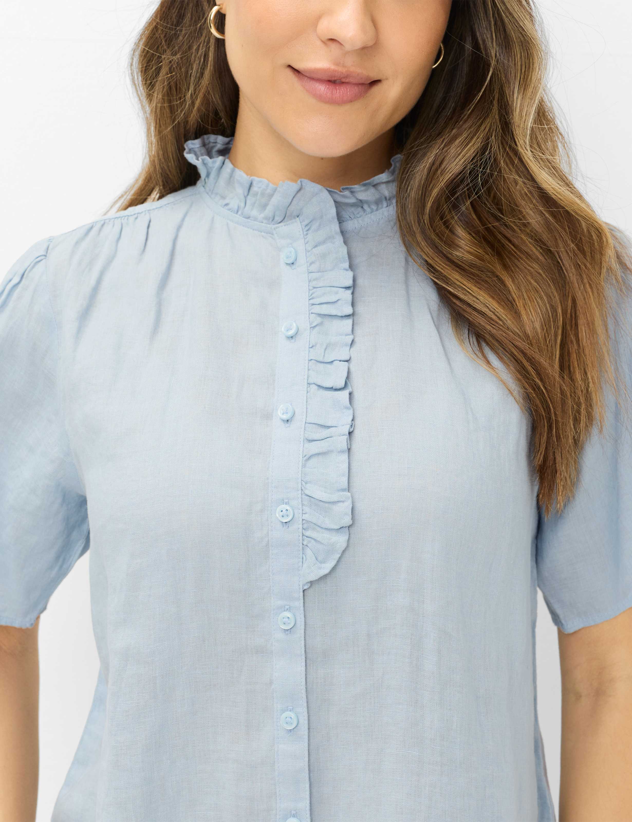 Femme Style VIVE Bleu Clair  Détail 2