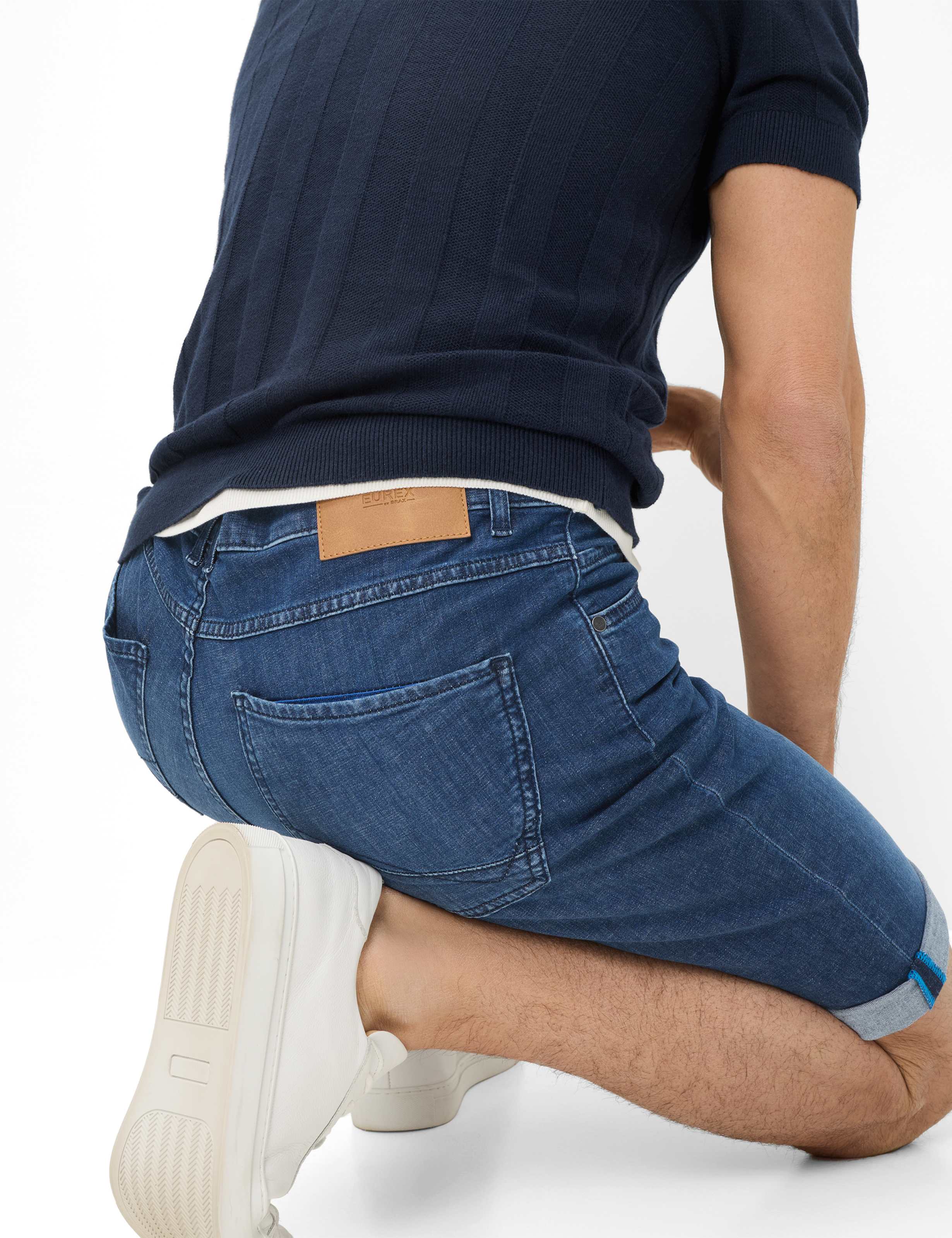 Homme Style BRAD Bleu Regular Fit Détail 2