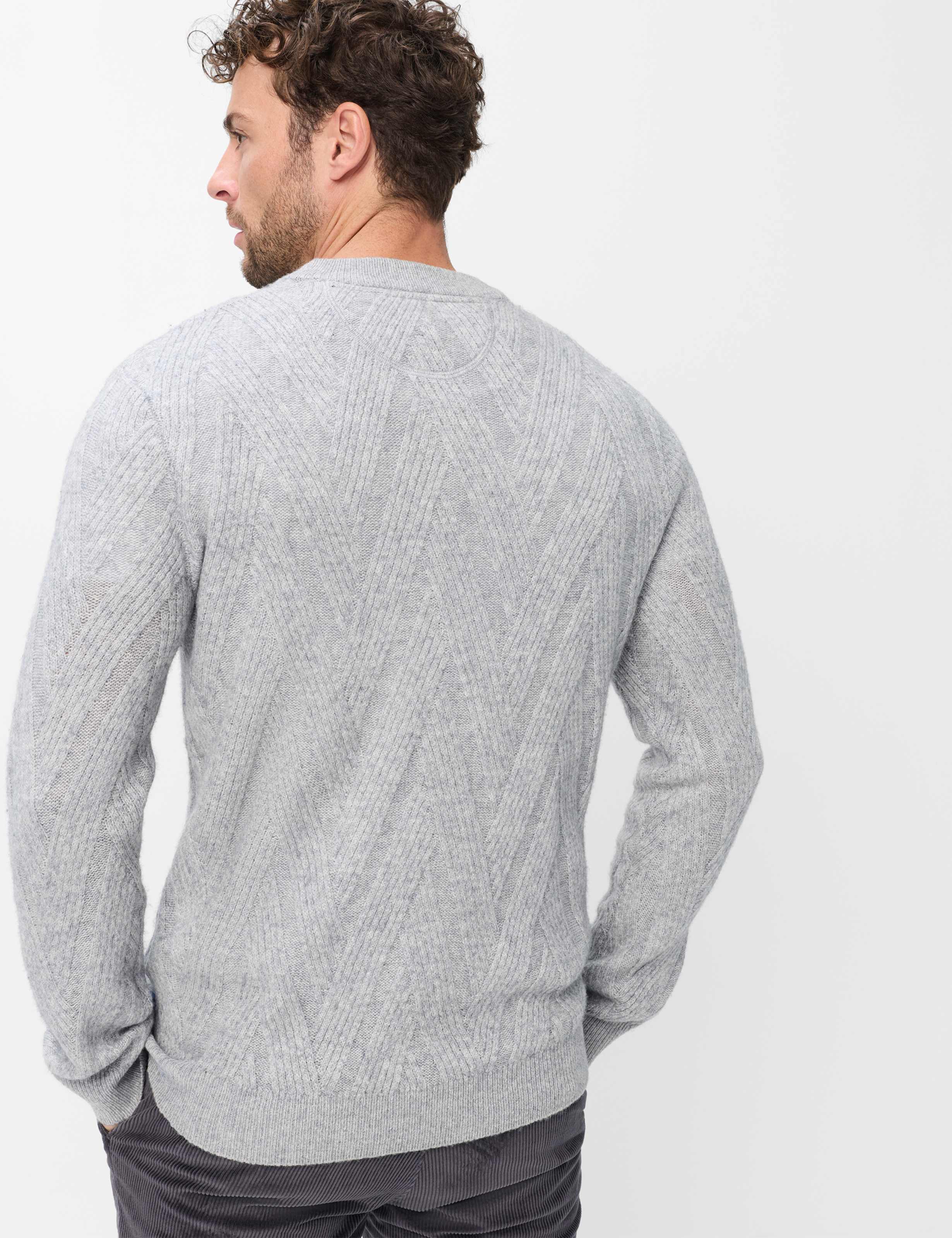 Men Style BUDDY Light Grey  Model back