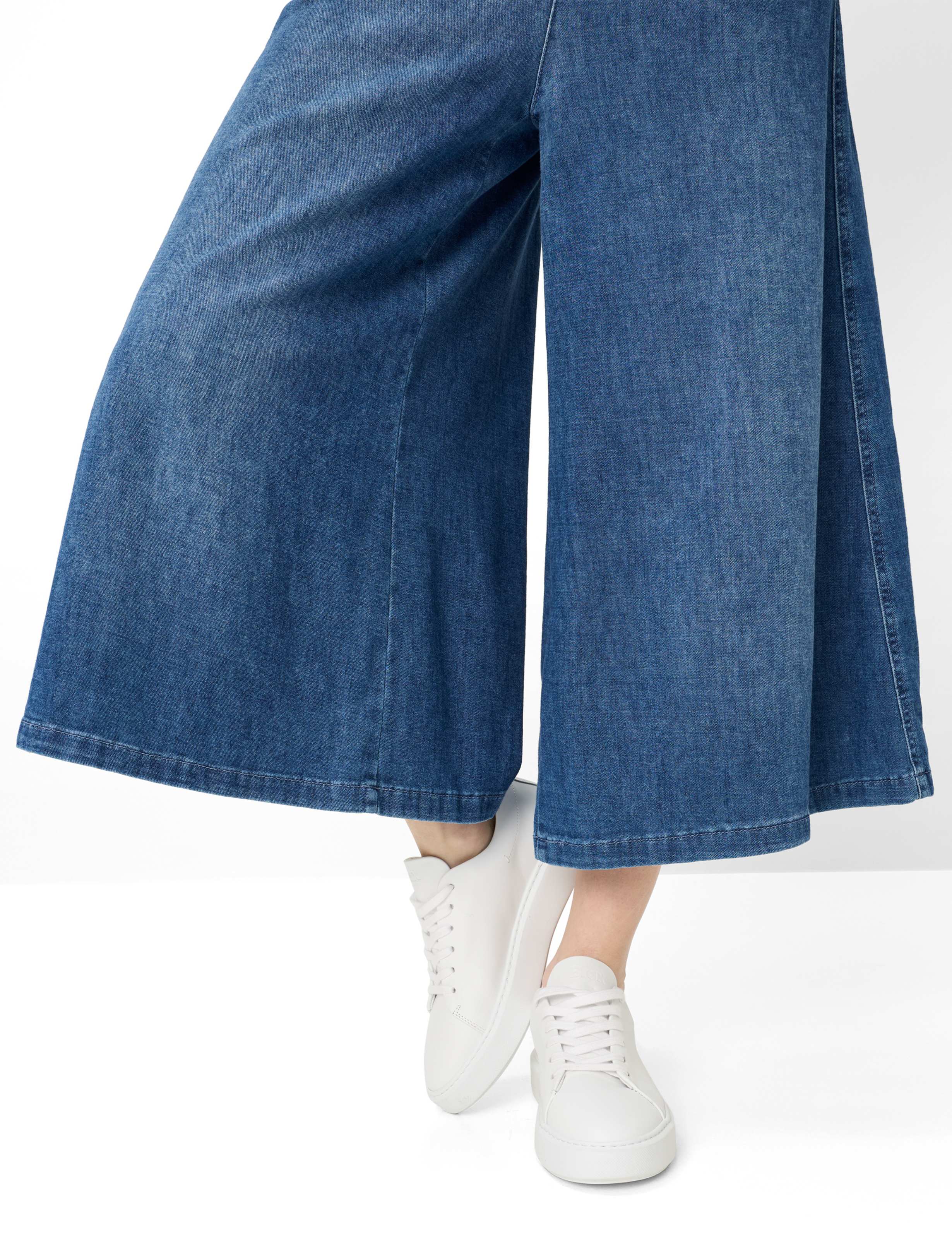 Dame Style MELLI S Blå Wide Leg Detalje 1