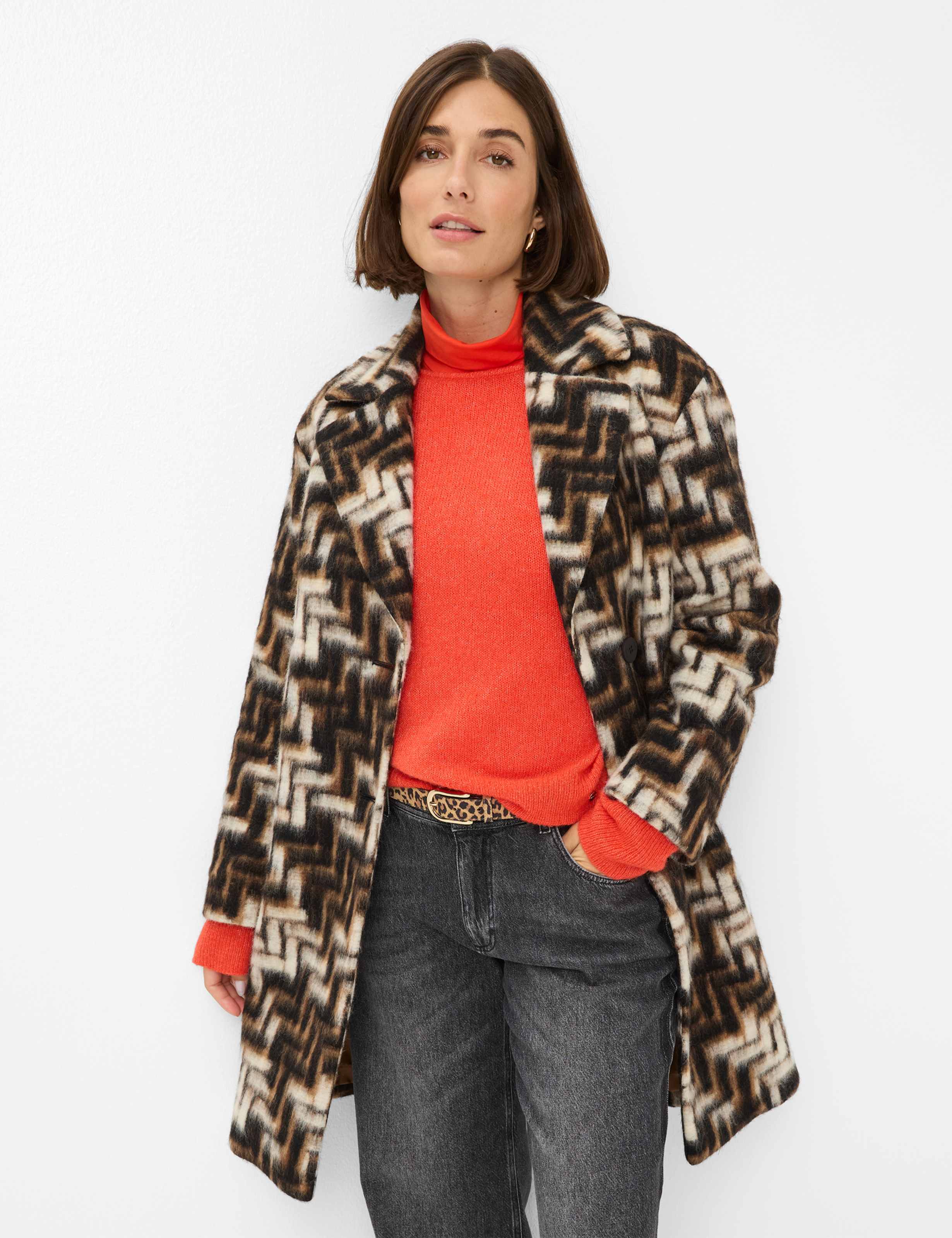 Brauntöne, Damen, Style DAVOS, MODEL_FRONT_ISHOP