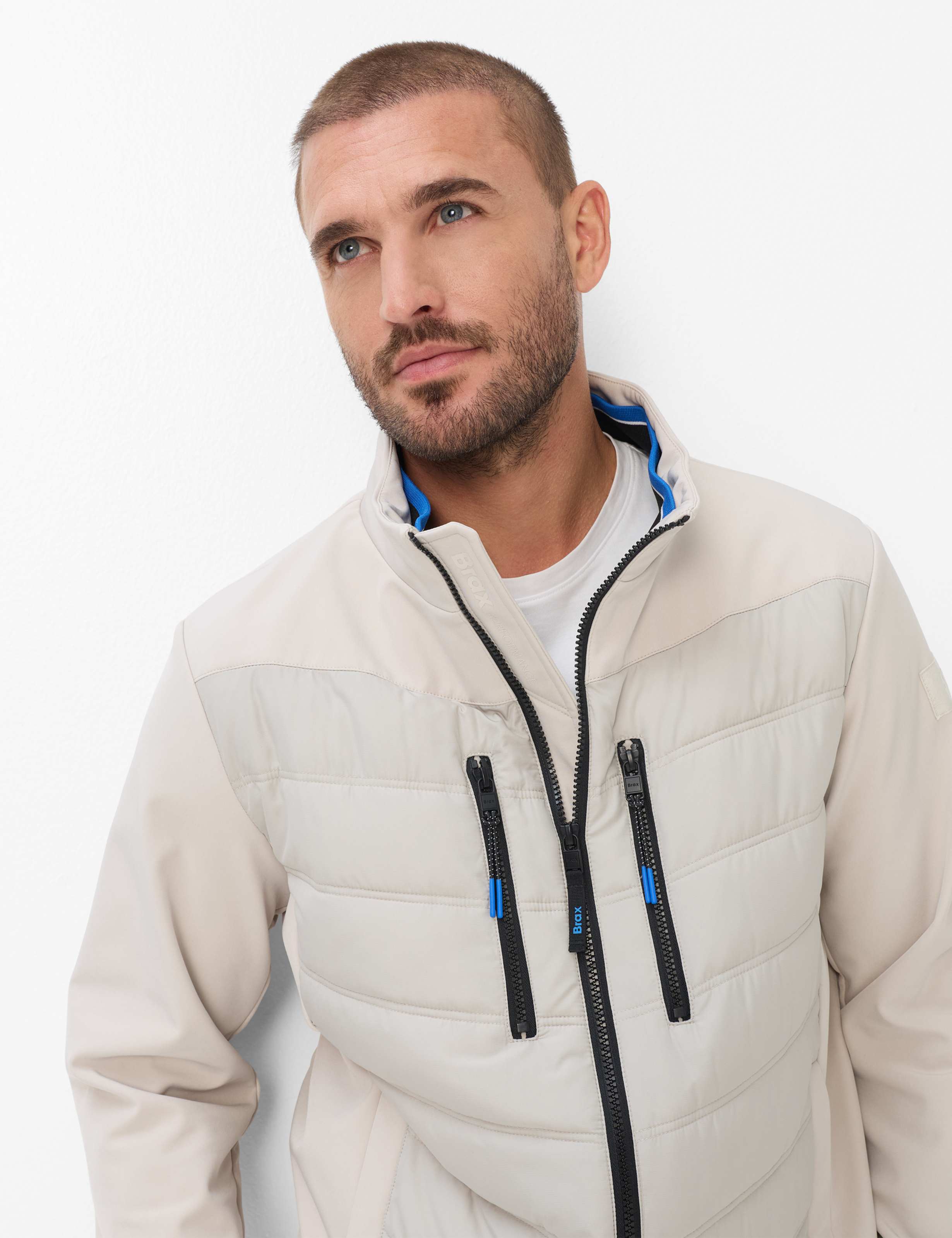 Homme Style TREVOR Blanc Crème  Détail 1
