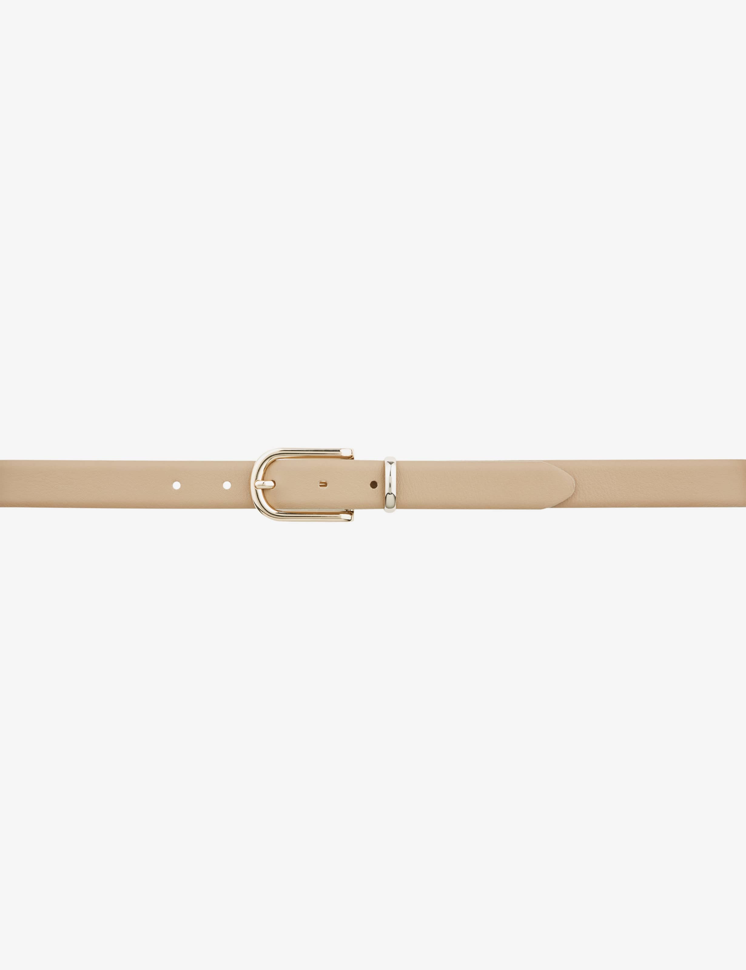Dame Style KVINDERS BÆLTE Beige  Detalje 1