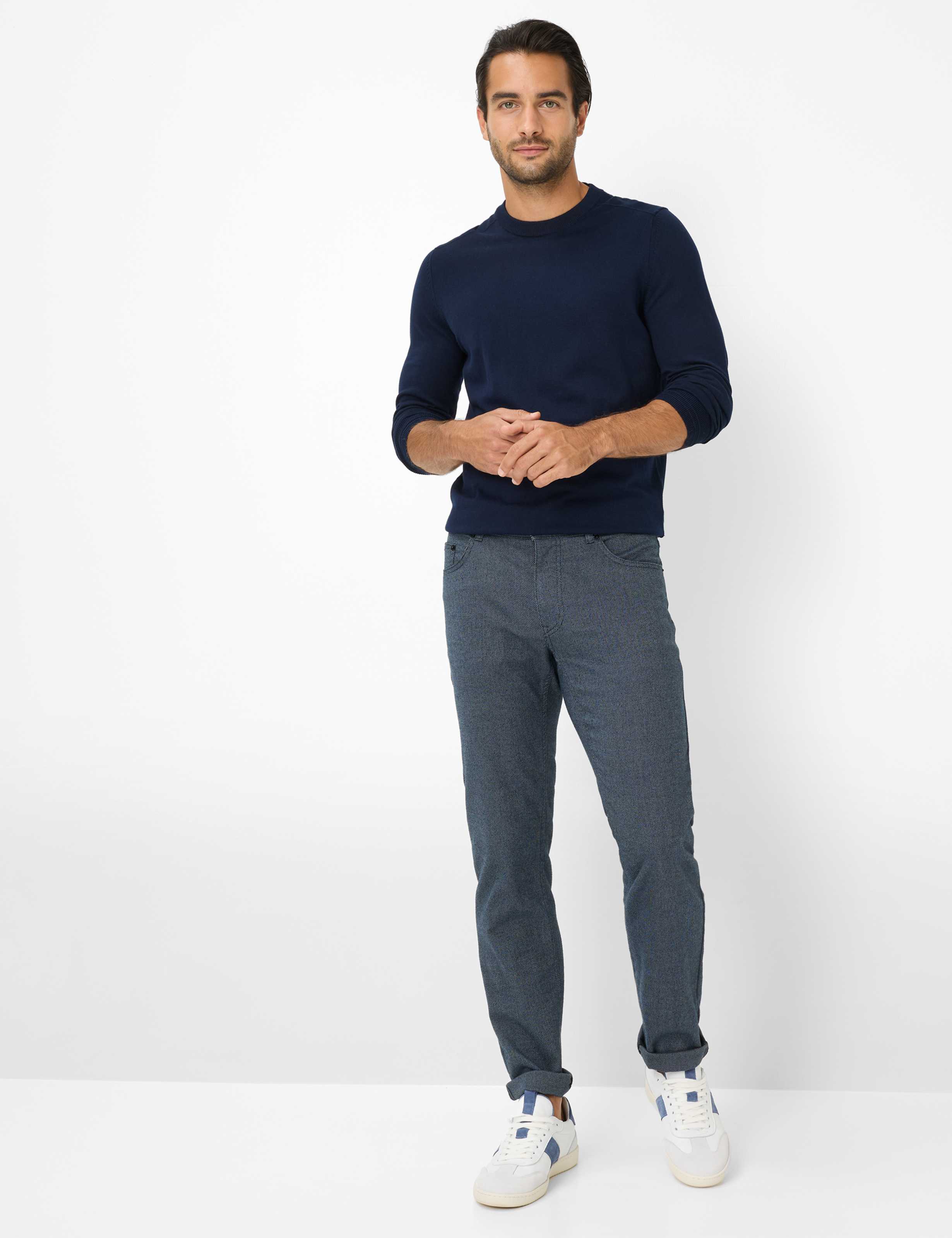Men Style COOPER Blue Regular Fit Model Outfit