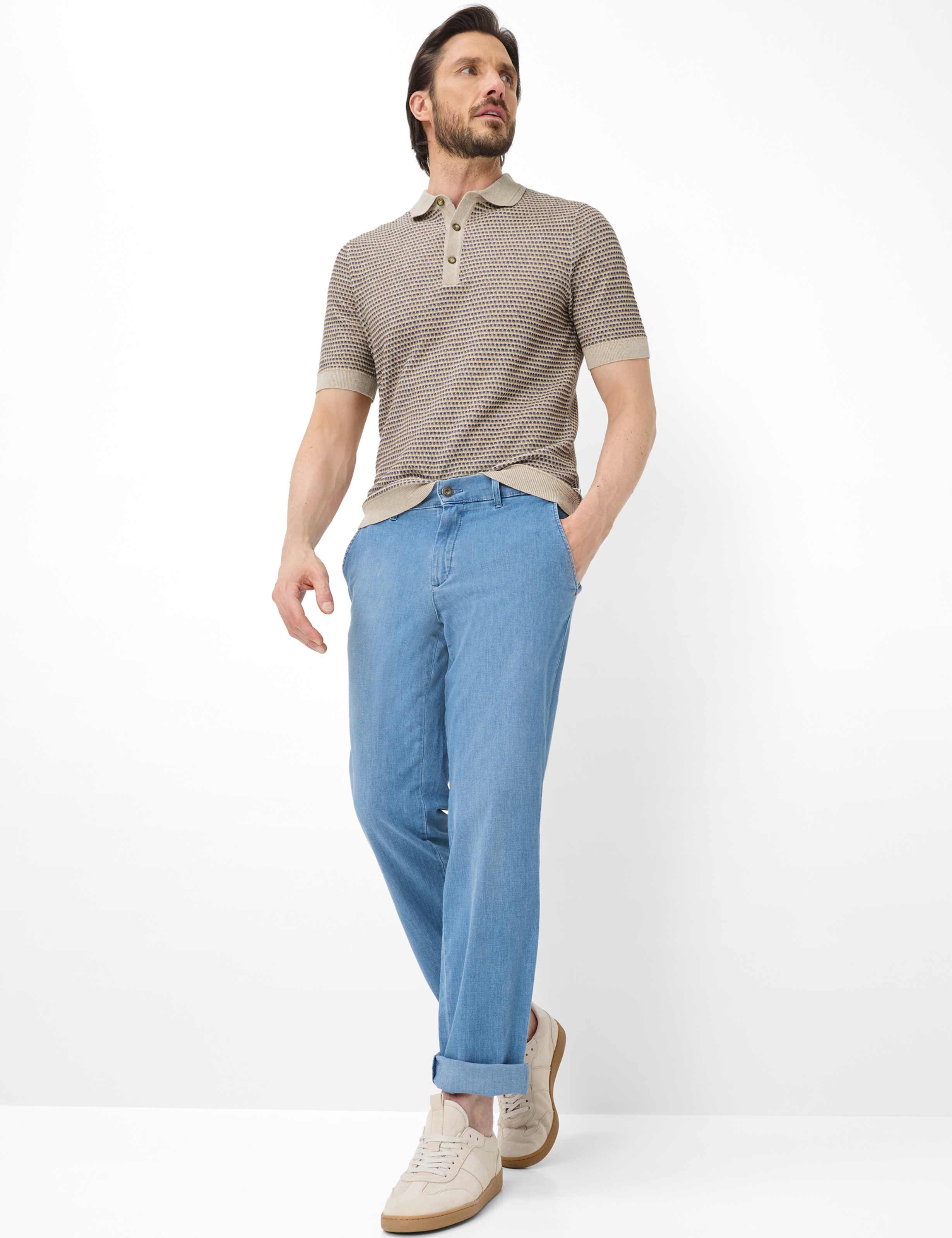 Homme Style THILO Denim Bleu Regular Fit Tenue du mannequin