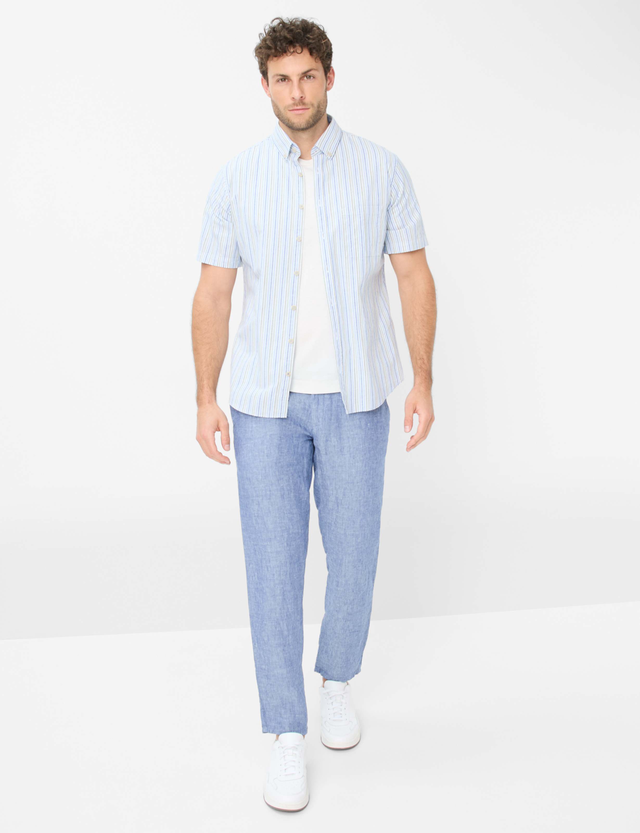 Herren Style DAN Hellgrün  Model Outfit