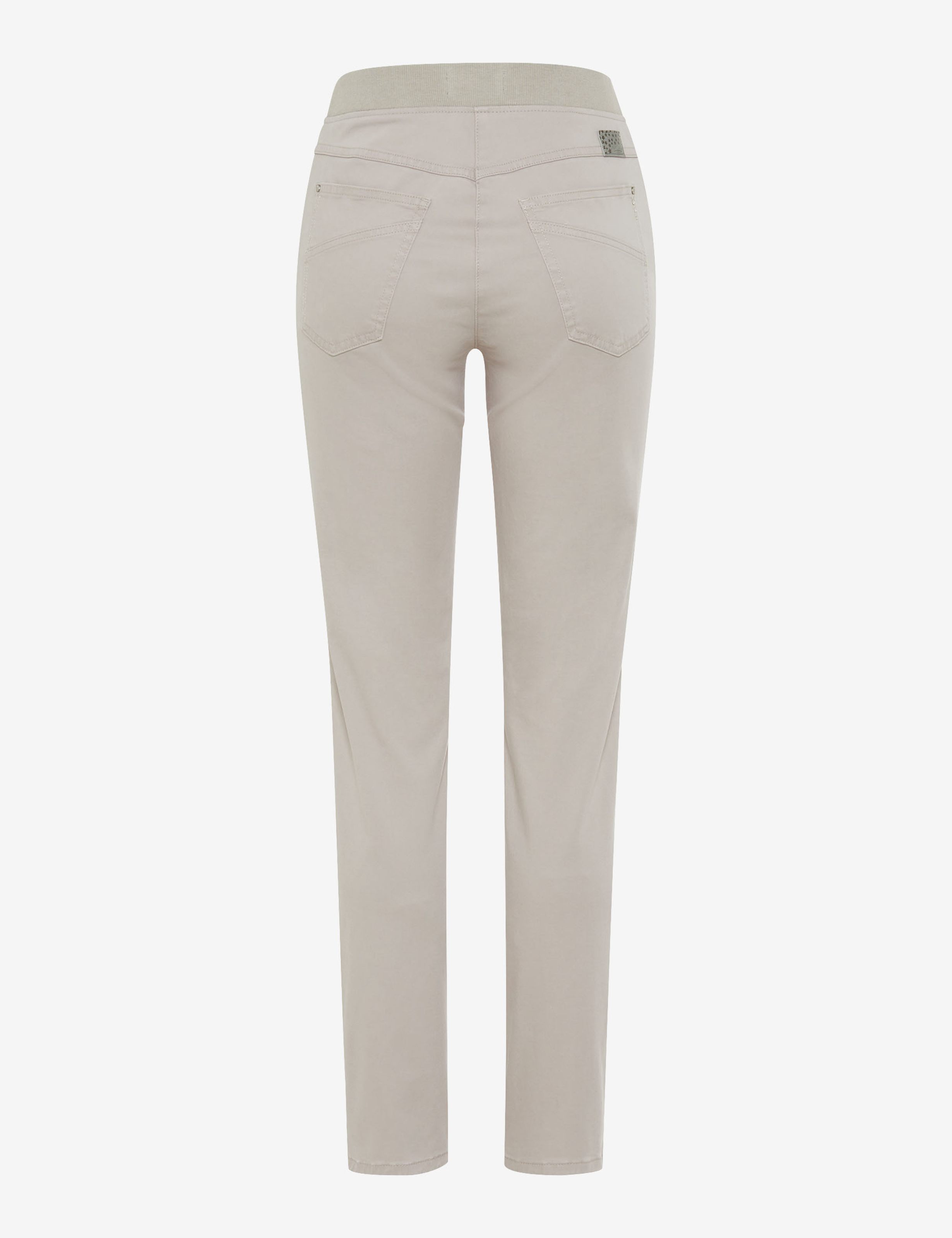Femme Style PAMINA Gris Clair Slim Fit Détourage arrière