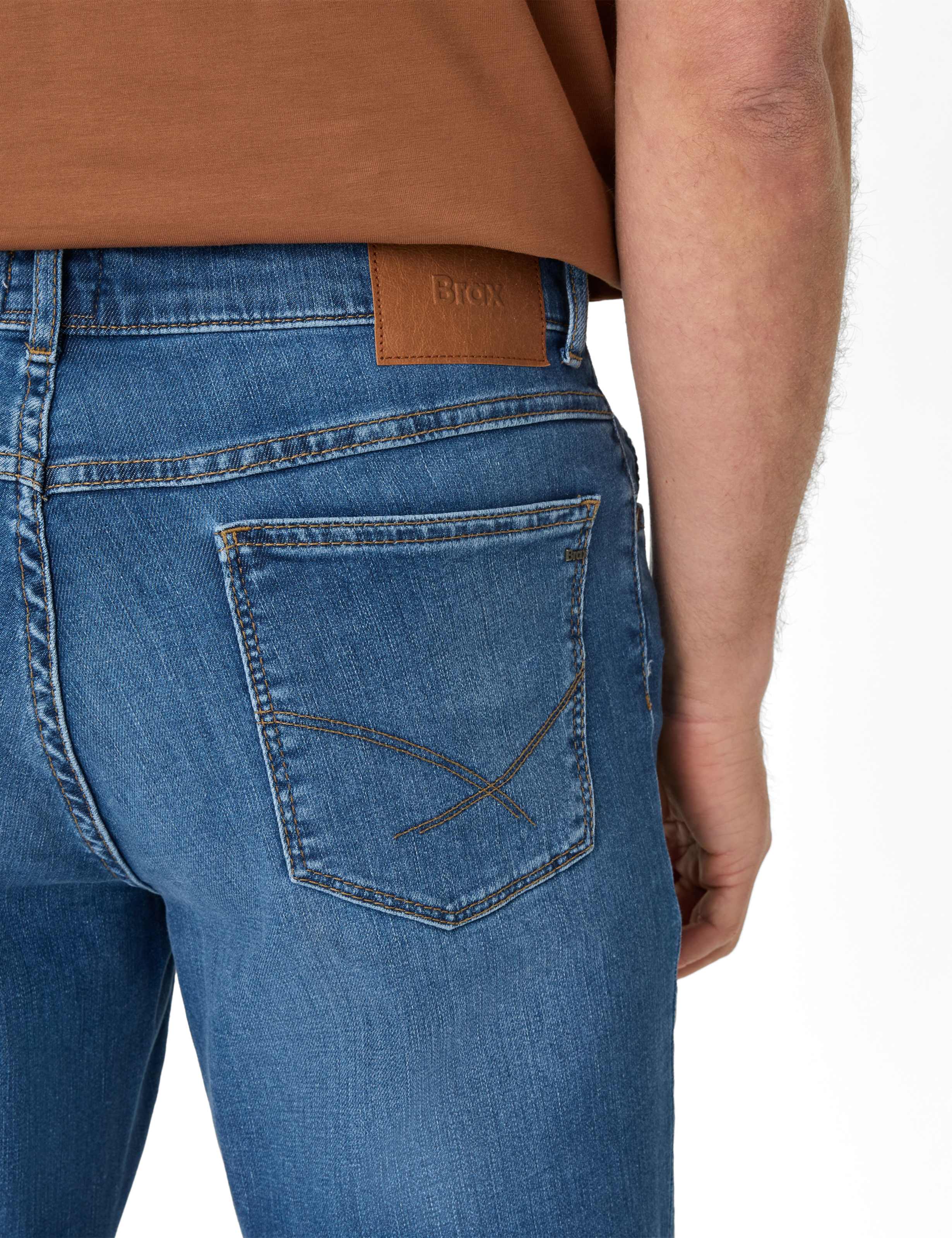 Men Style COOPER Denim Blue Regular Fit Detail 2
