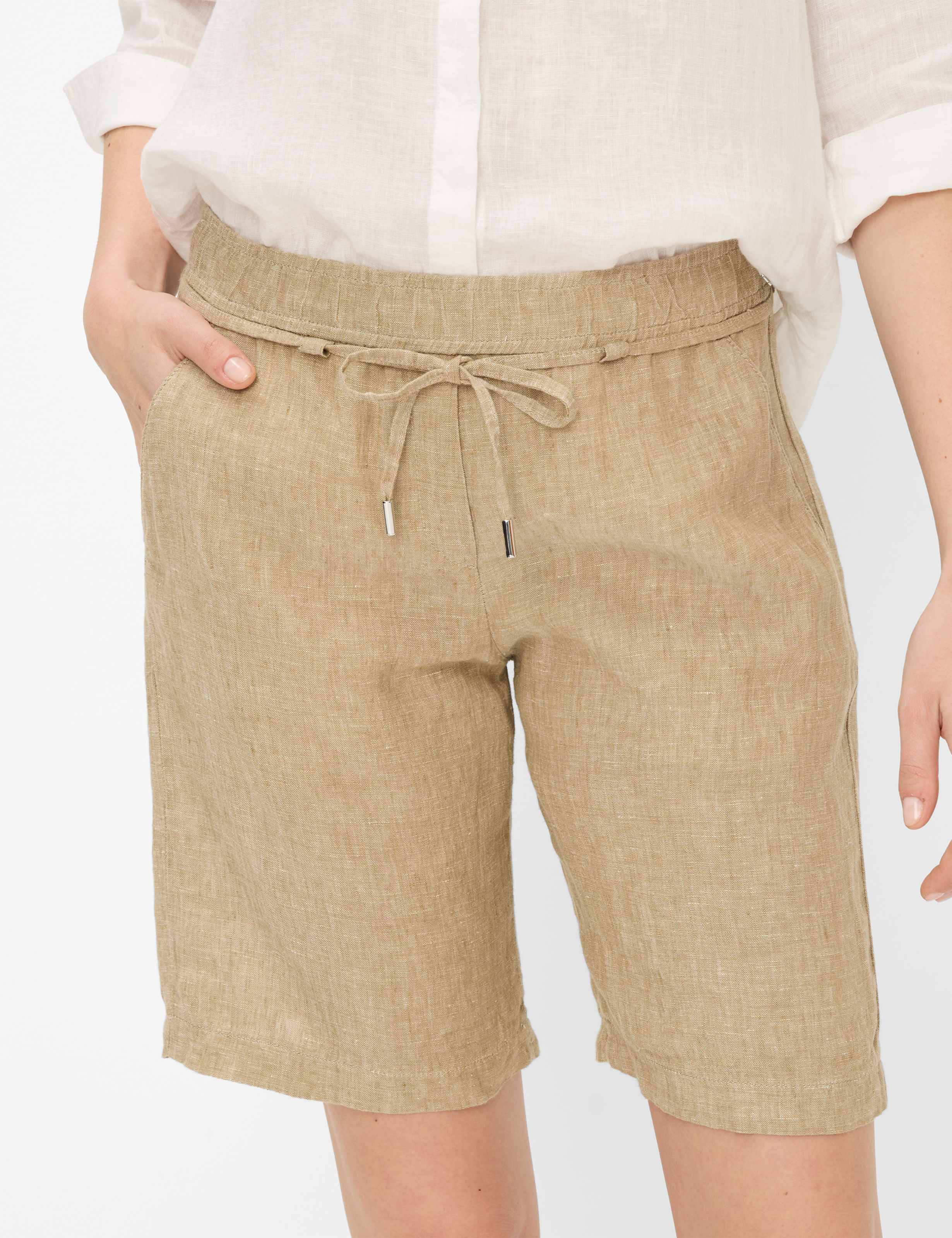 Women Style MEL B Beige Relaxed Fit Detail 2