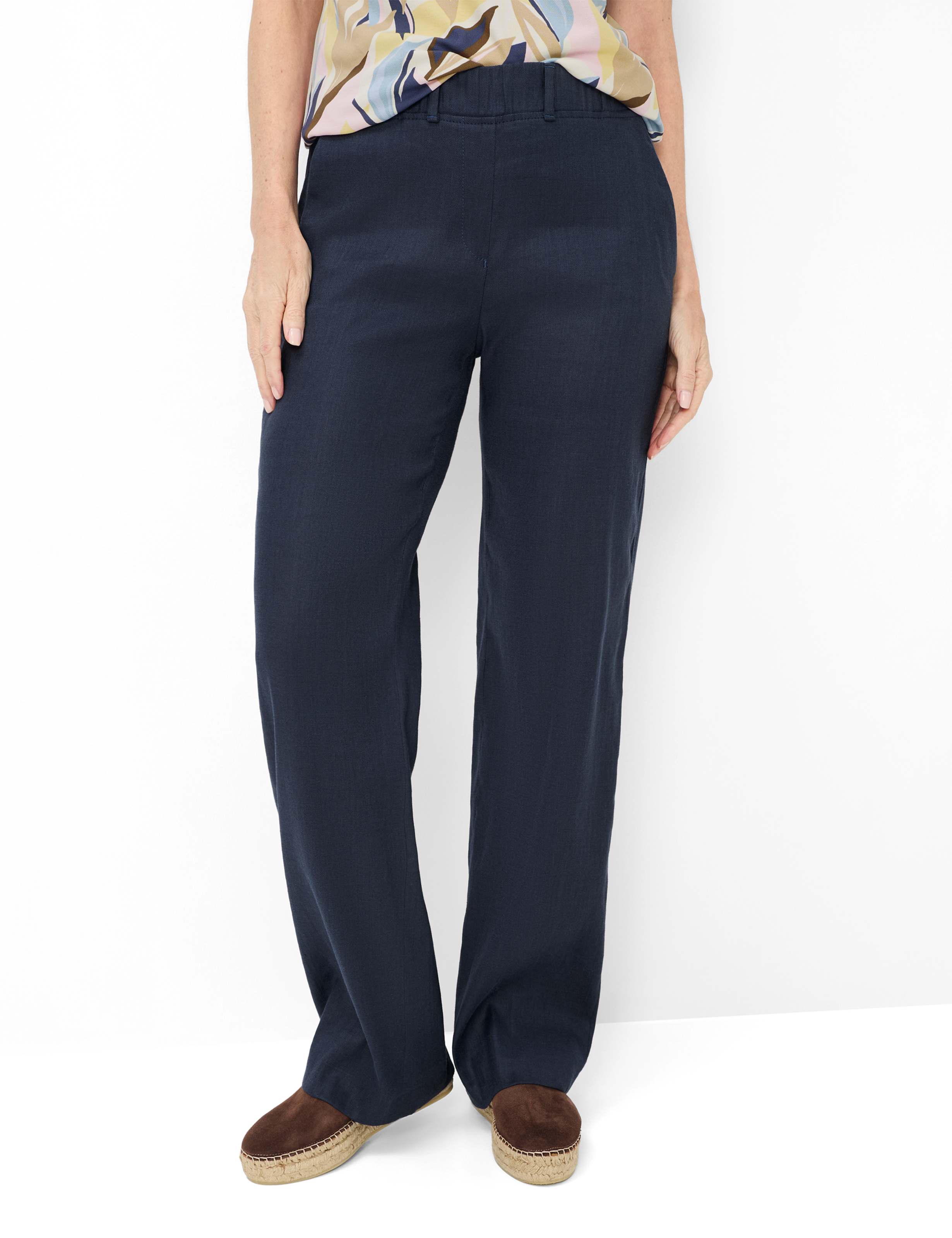 Blautöne, Damen, Style PAM FLARED, MODEL_FRONT_ISHOP