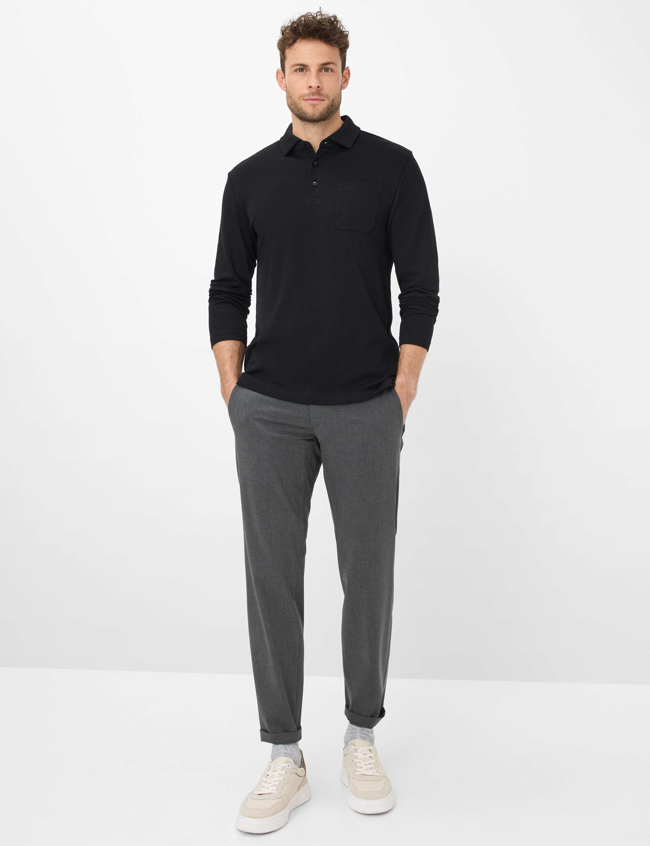 Homme Style PIRLO Noir  Tenue du mannequin