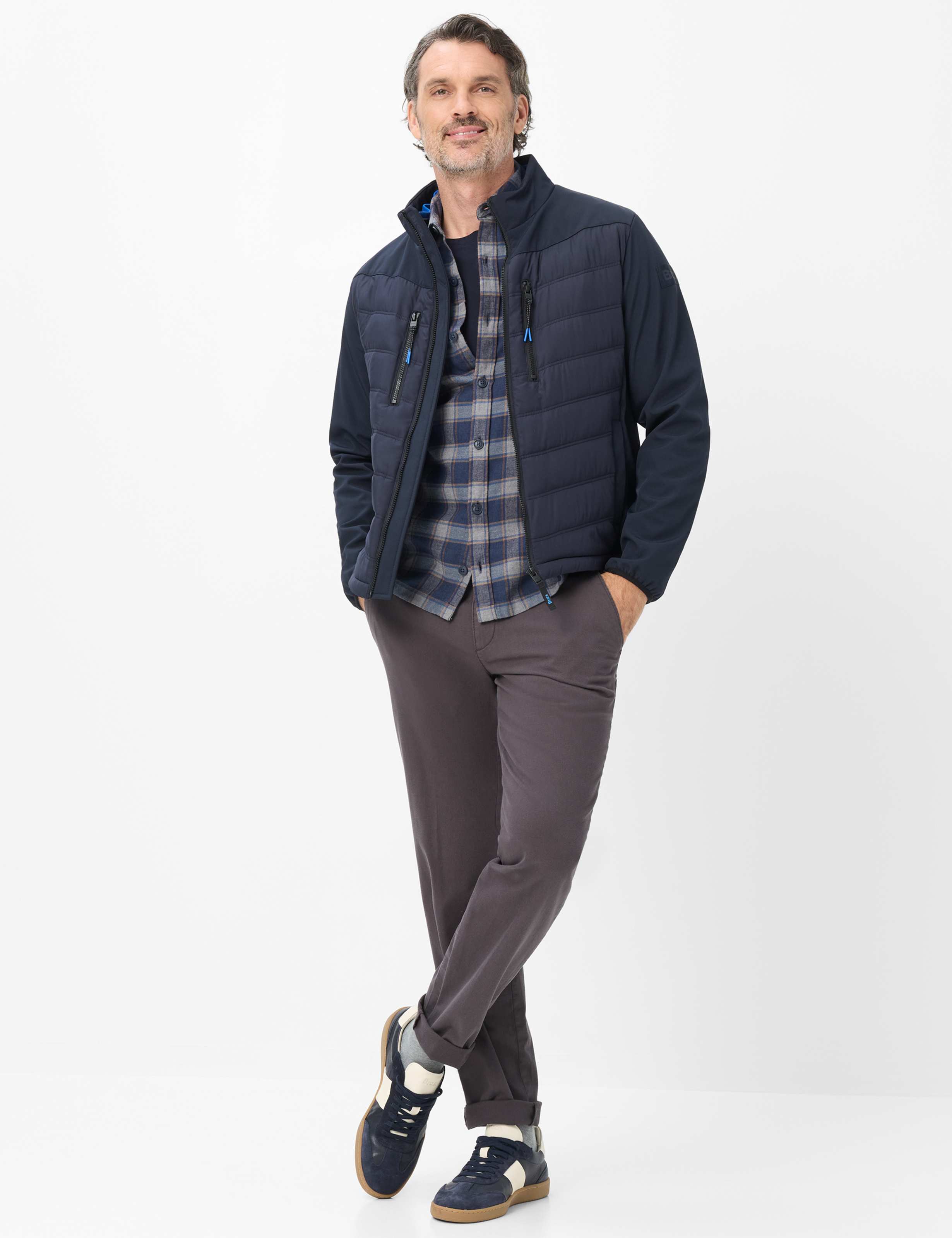 Men Style JIM Dark Gray Regular Fit Model Outfit