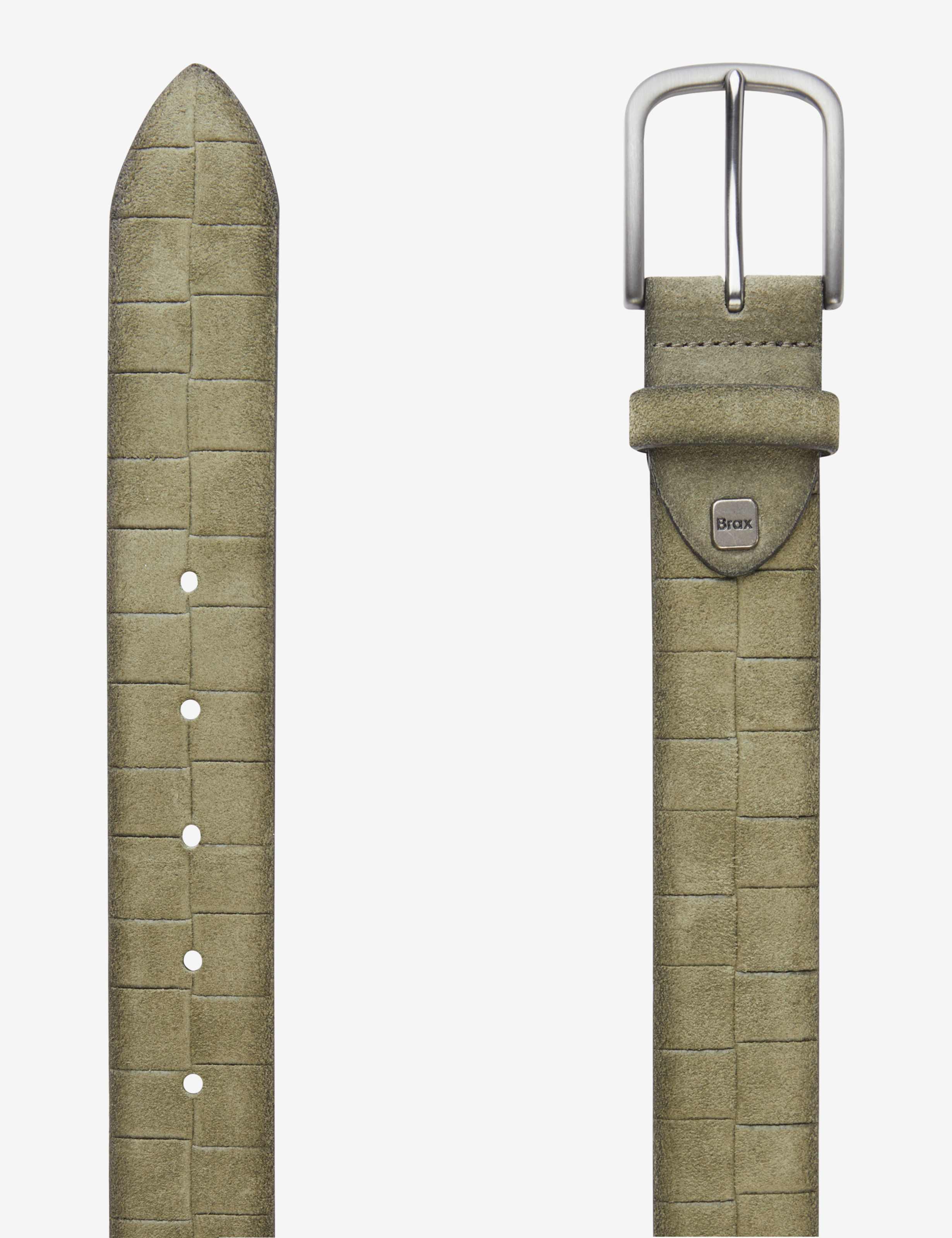 Homme Style CEINTURE POUR HOMME Vert - Olive  Détail 2