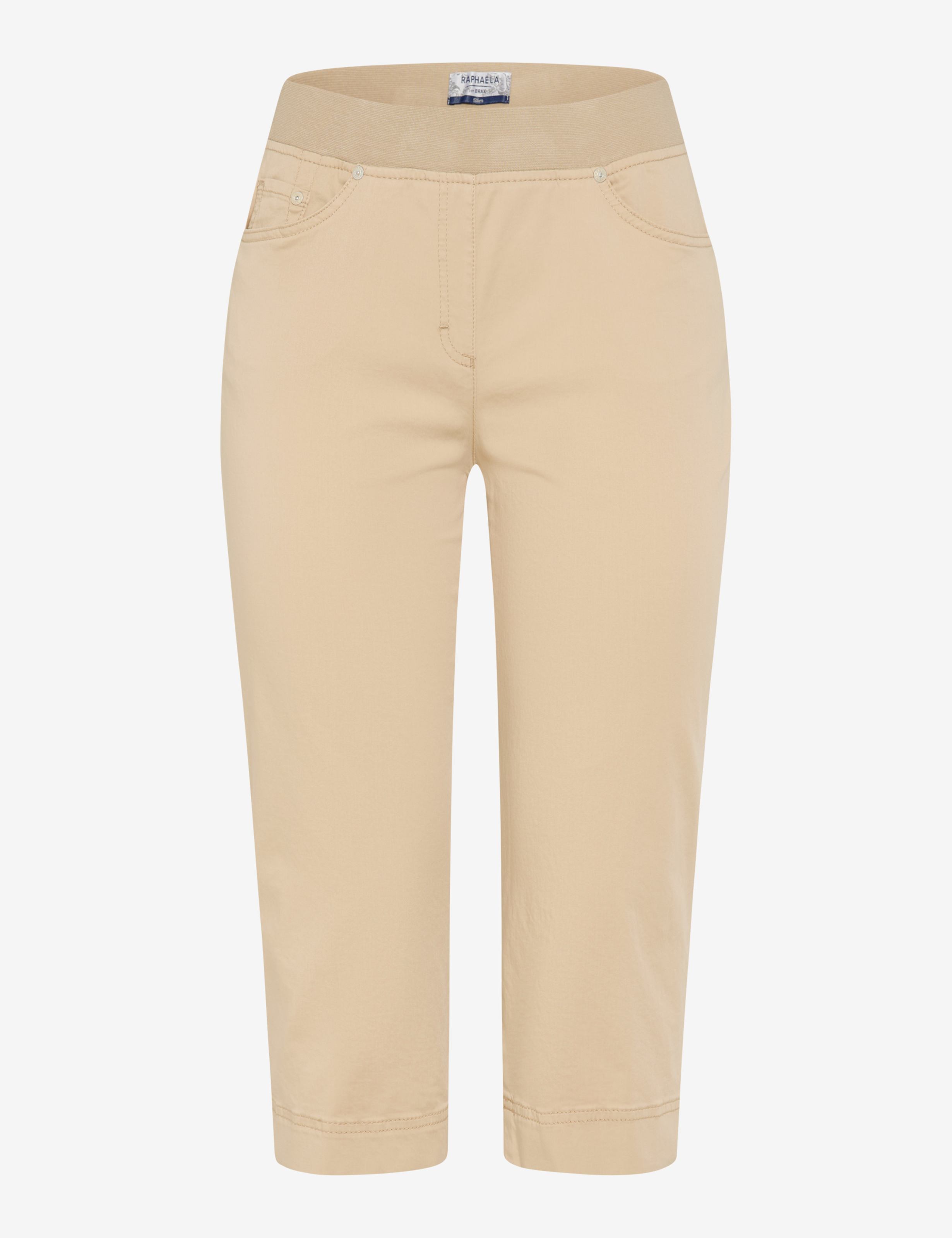 Femme Style PAMINA CAPRI Beige Slim Fit Détourage avant