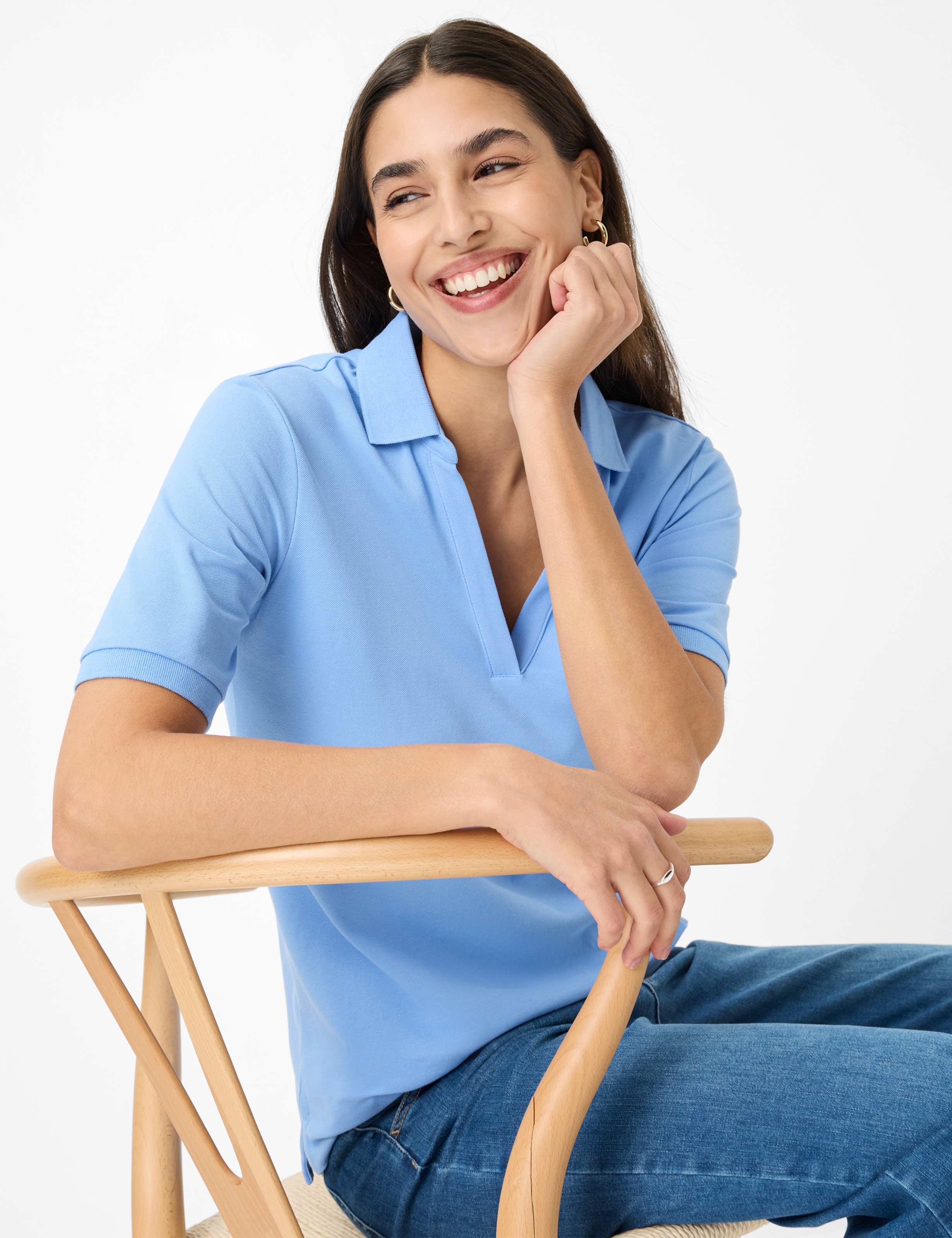 Damen Style CLEO Blau  Detail 1