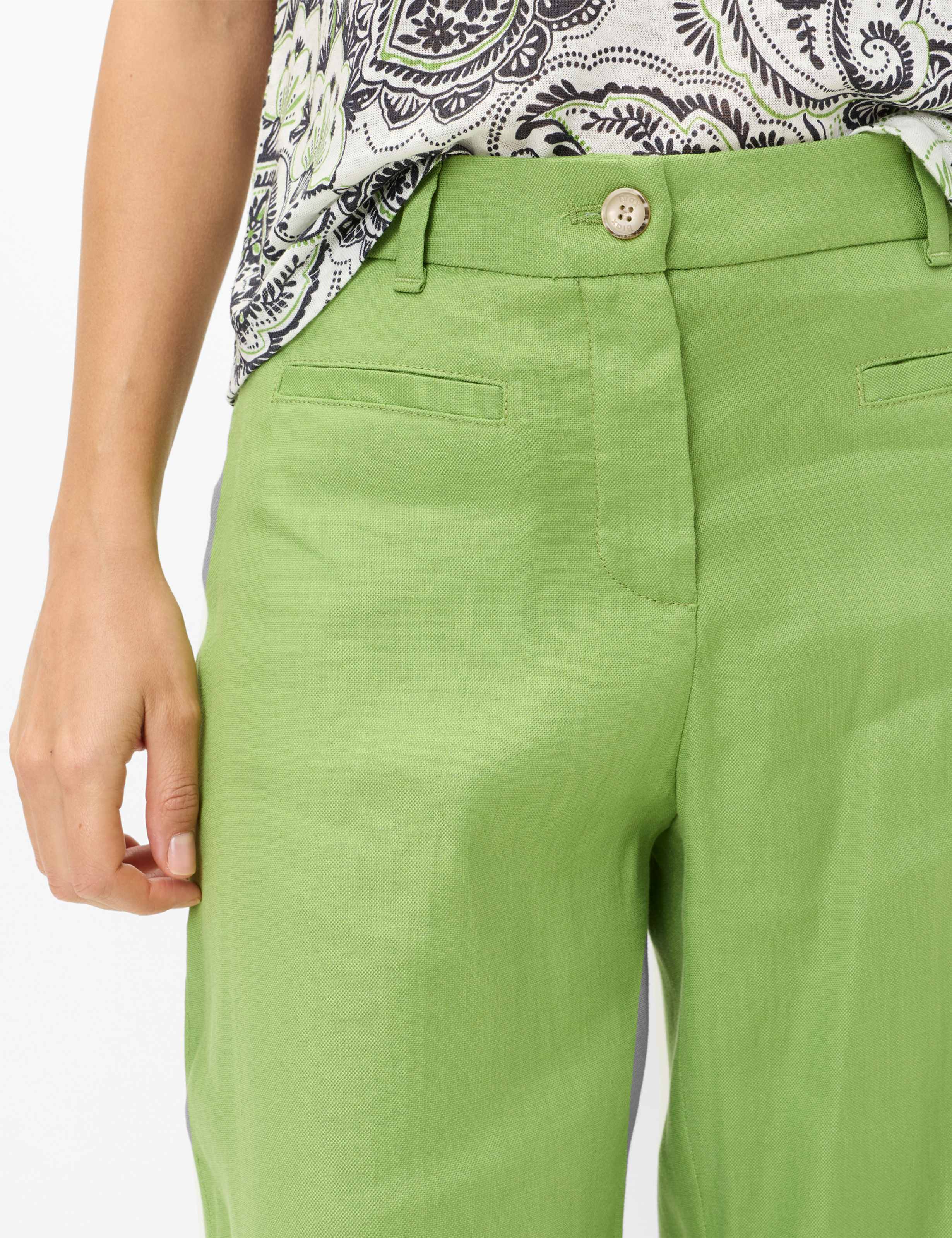 Damen Style MAINE S Grün Wide Leg Detail 2