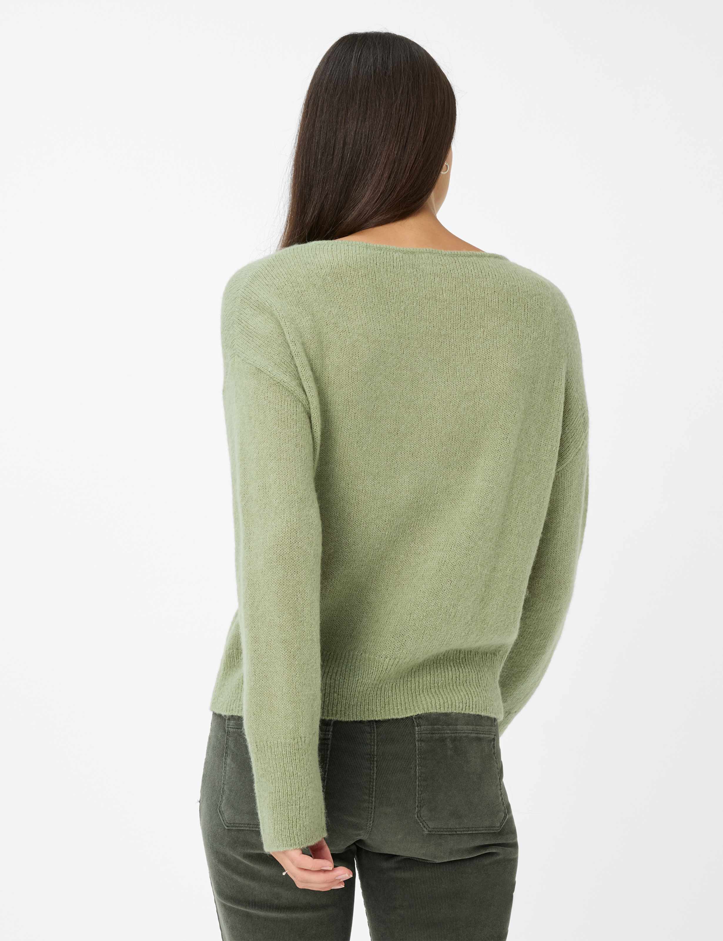 Women Style LISA Light Green  Model back