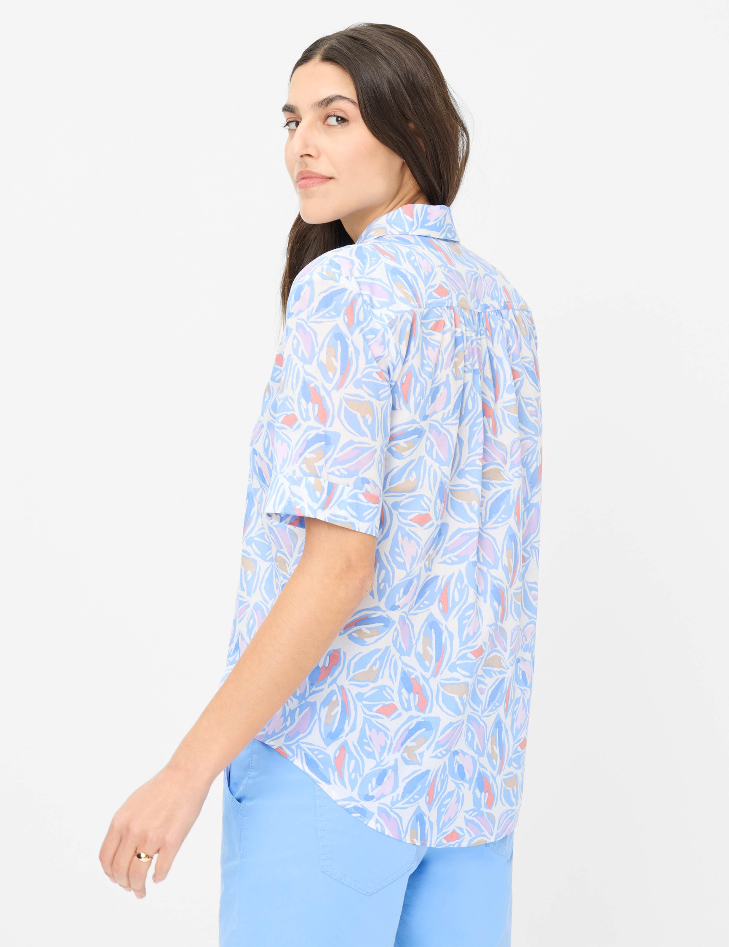 Damen Style VERI Blau  Model Rueck