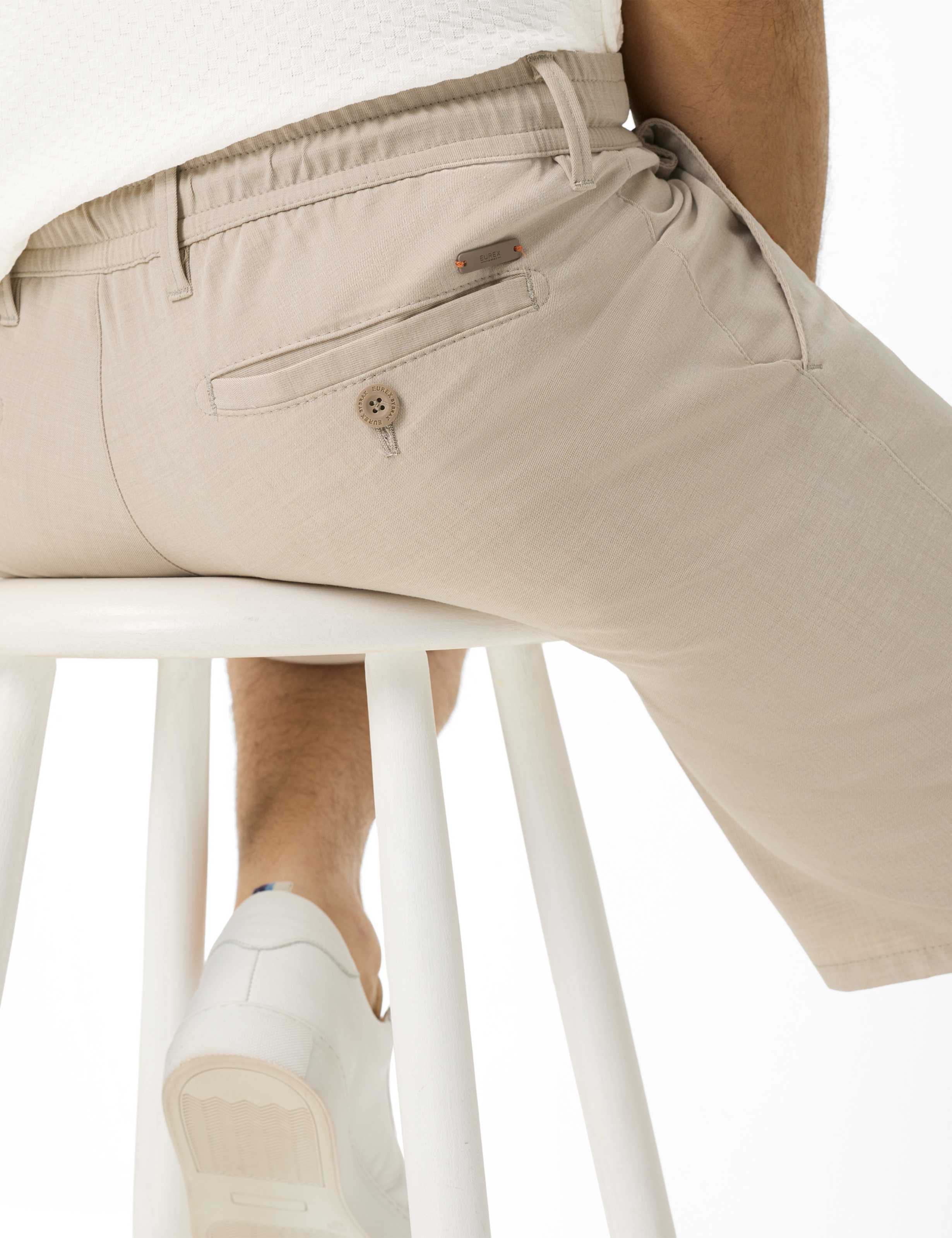 Herren Style BENO Beige Regular Fit Detail 1