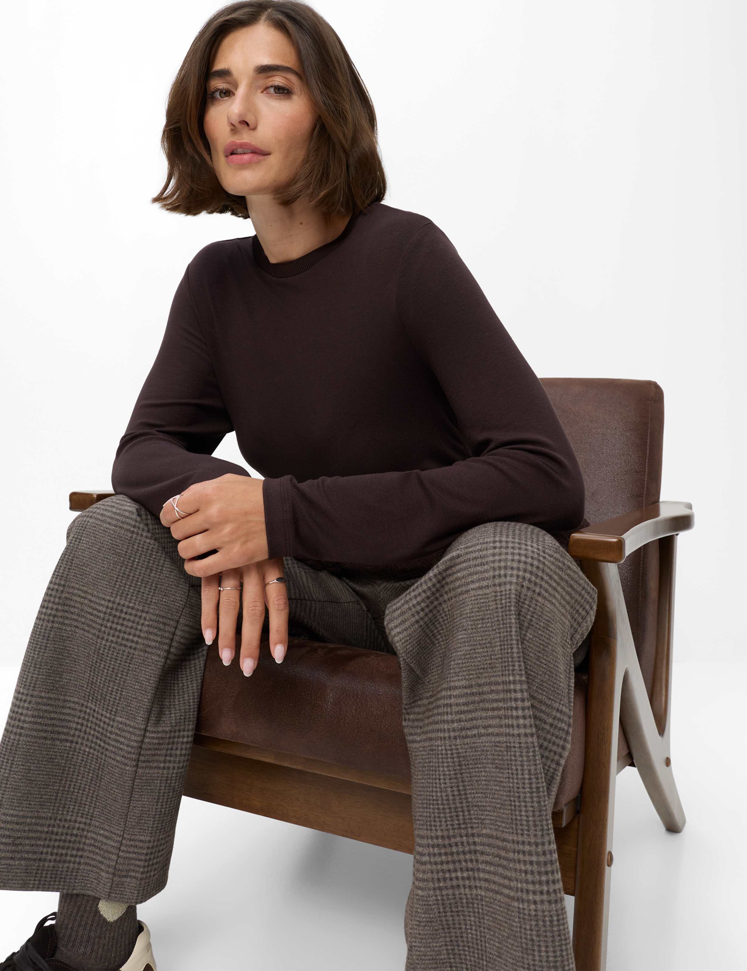 Damen Style CARINA L Dunkelbraun  Detail 1