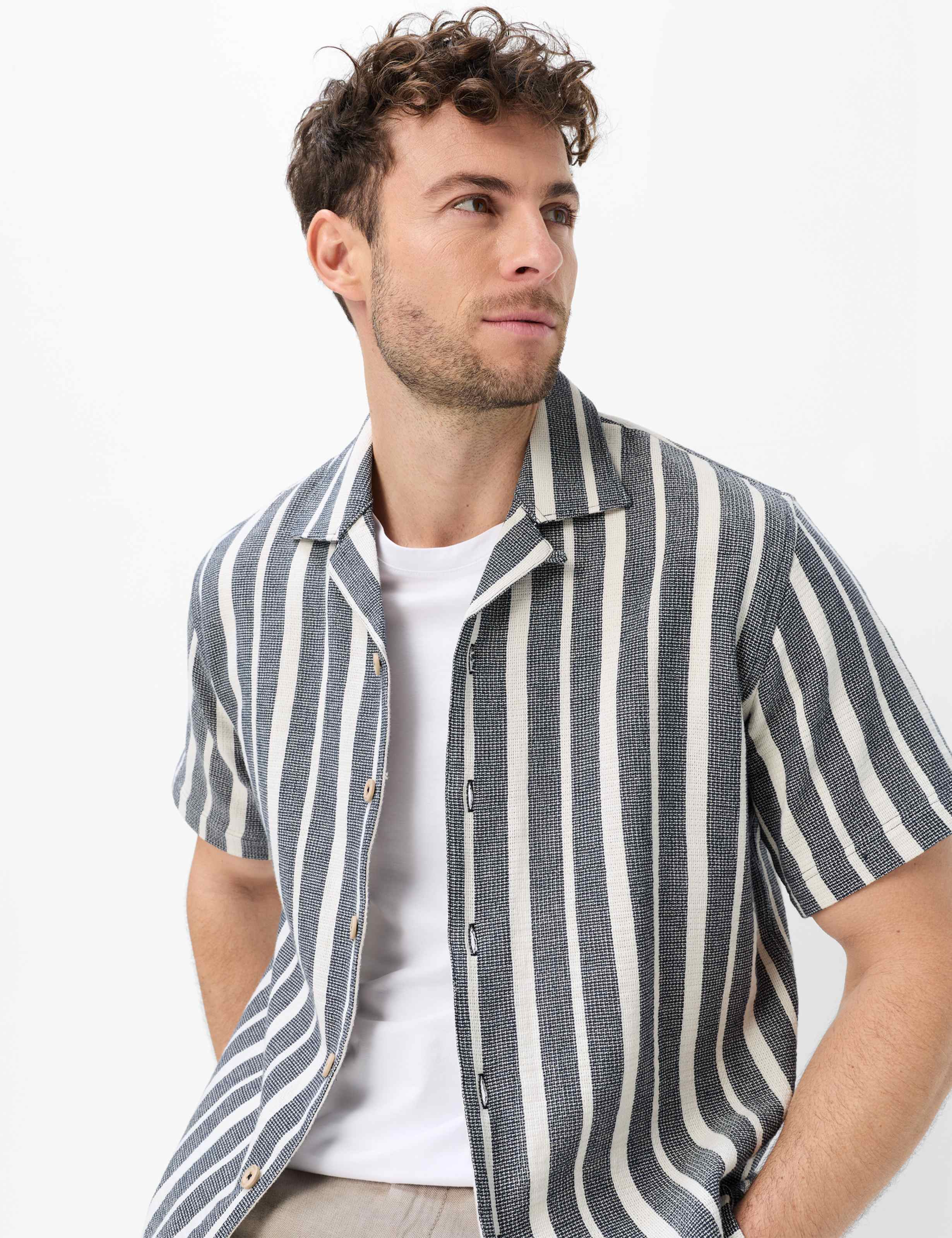 Herre Style LEO Mørkeblå  Detalje 1