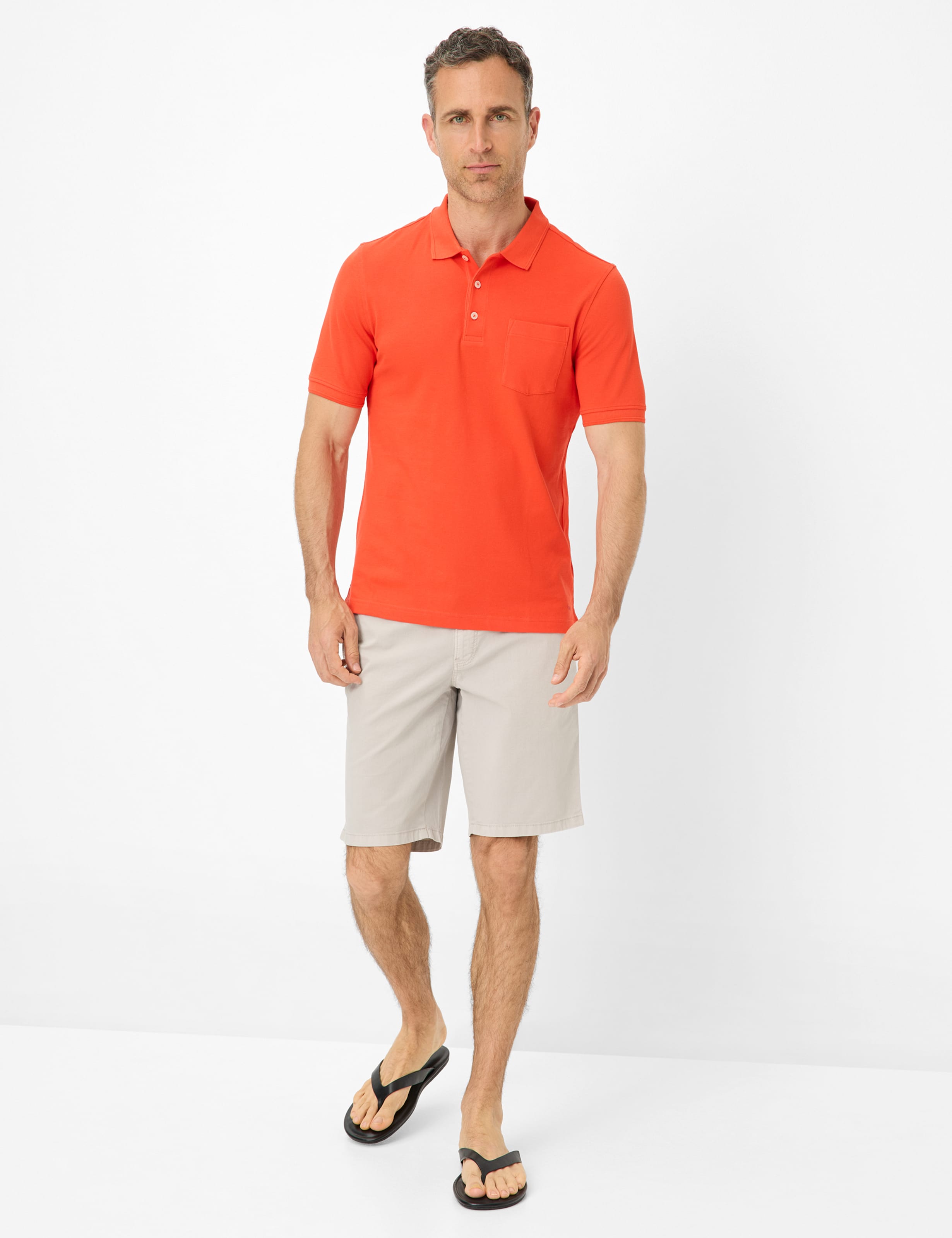 Herren Style PETE Rot  Model Outfit