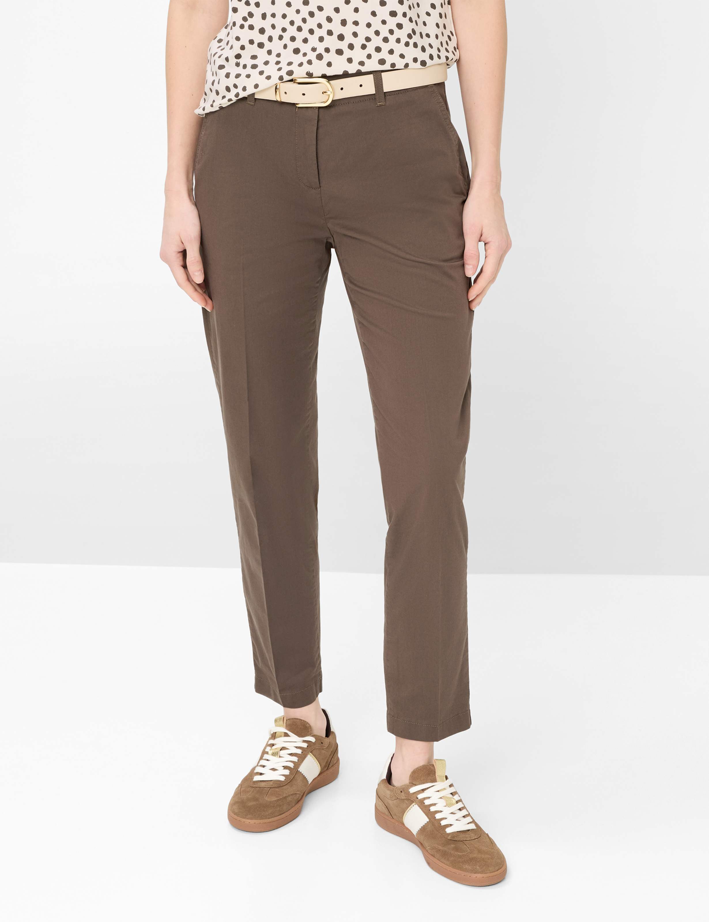 Thumbnail - Brax Damen Chino Style MARON S DARK EBONY, dunkelbraun, Gr. 38L