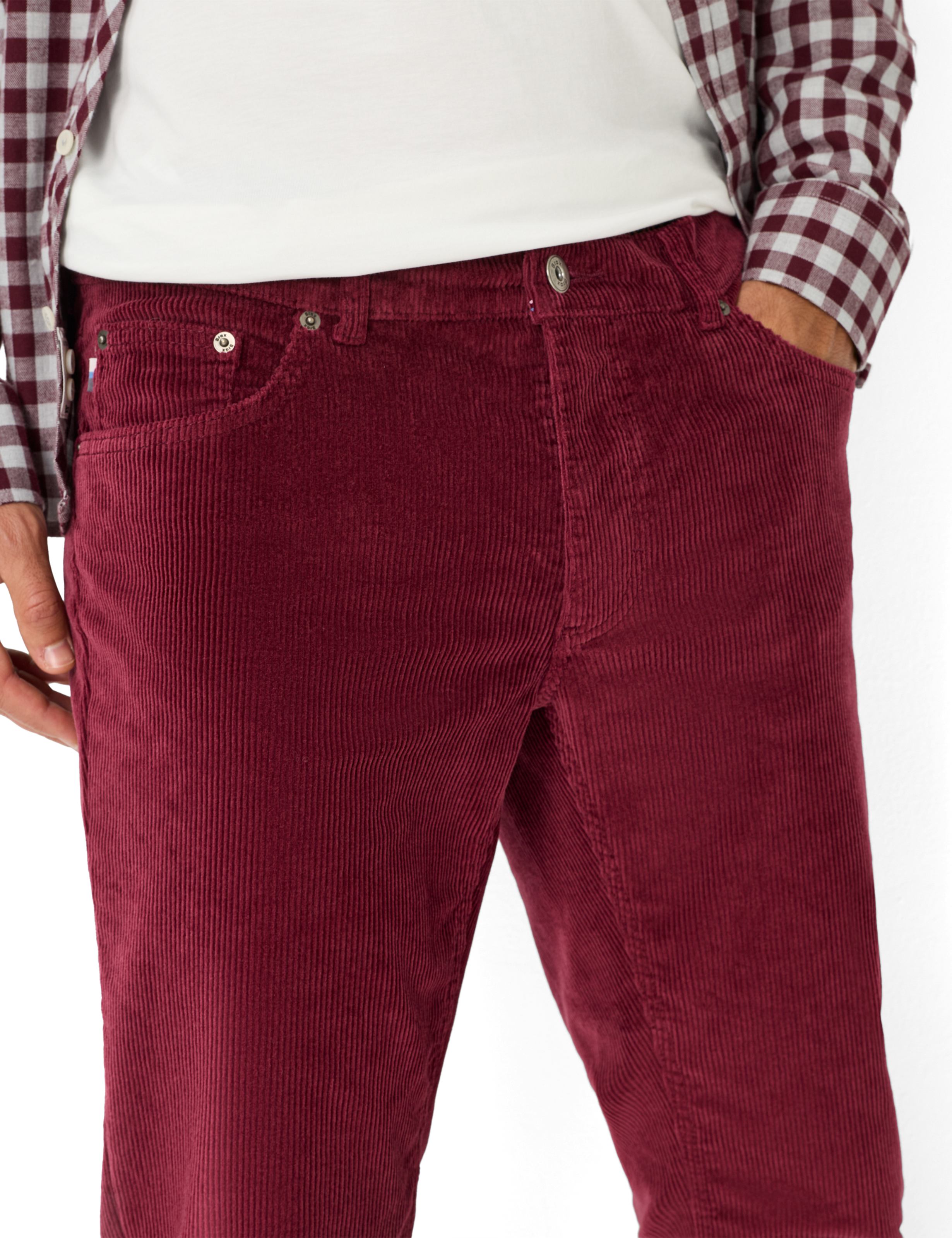 Homme Style COOPER Violette Foncé Regular Fit Détail 2