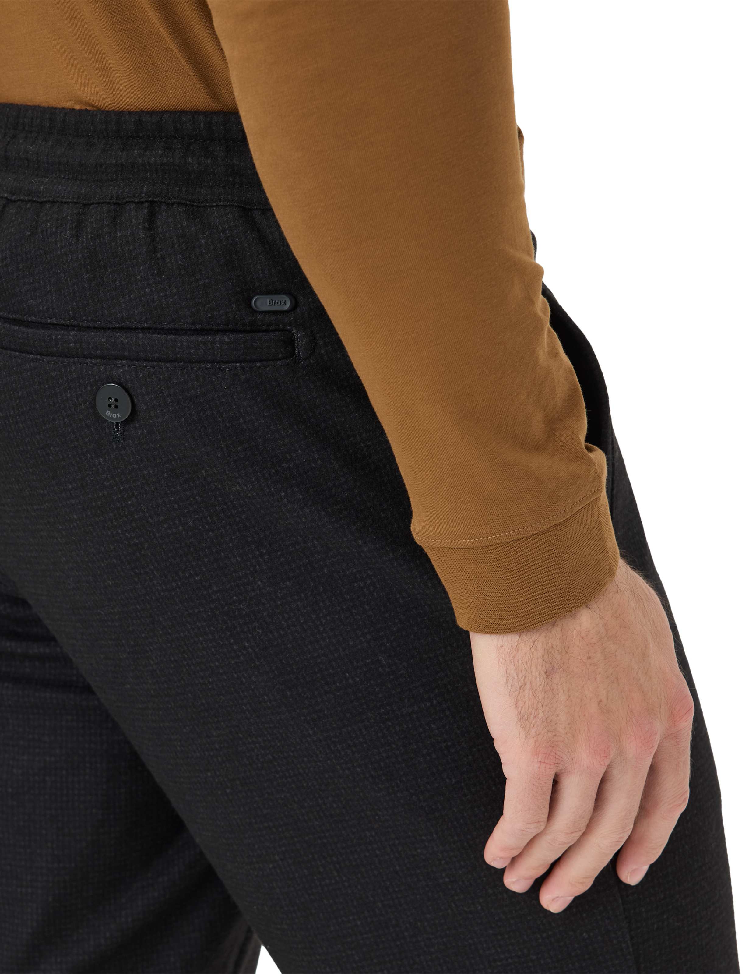 Herren Style PHIL Dunkelgrau Relaxed Fit Detail 2