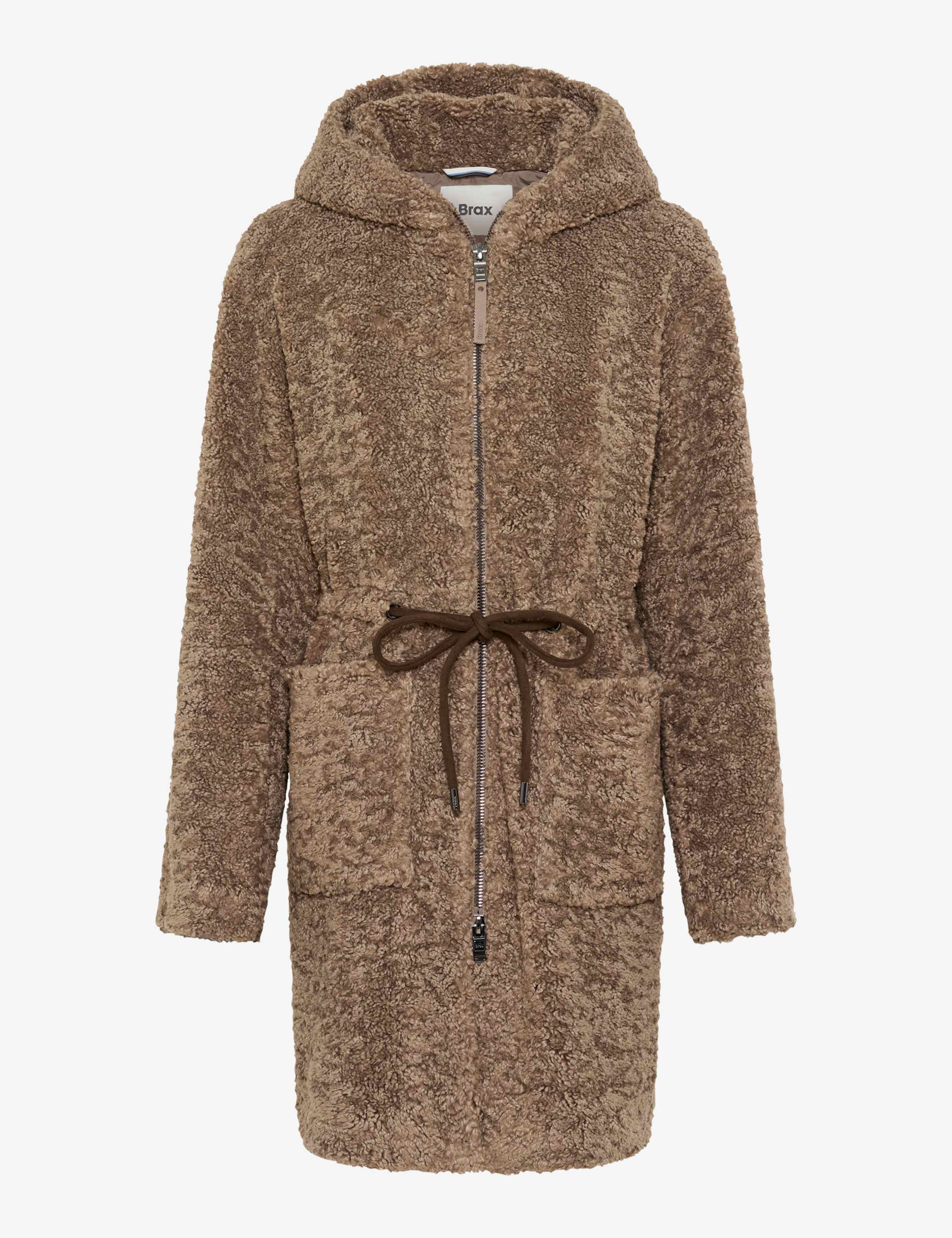 Brax Dames Jas  Style YASMIN warm greige, bruin, maat 38