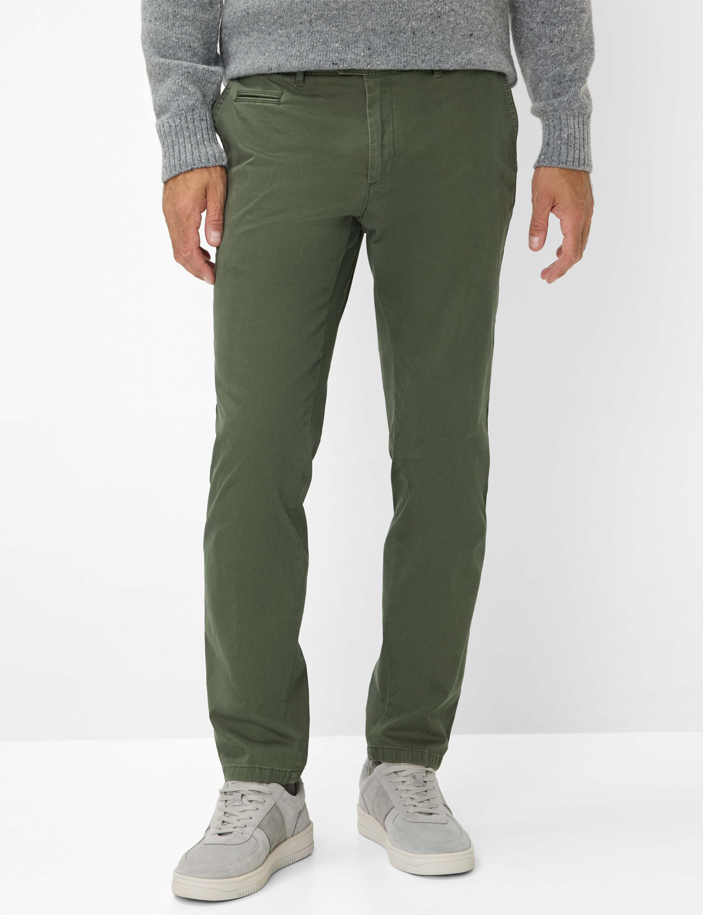 Thumbnail - Brax Herren Flatfronthose Style EVEREST DEEP JUNGLE, dunkelgrün, Gr. 98