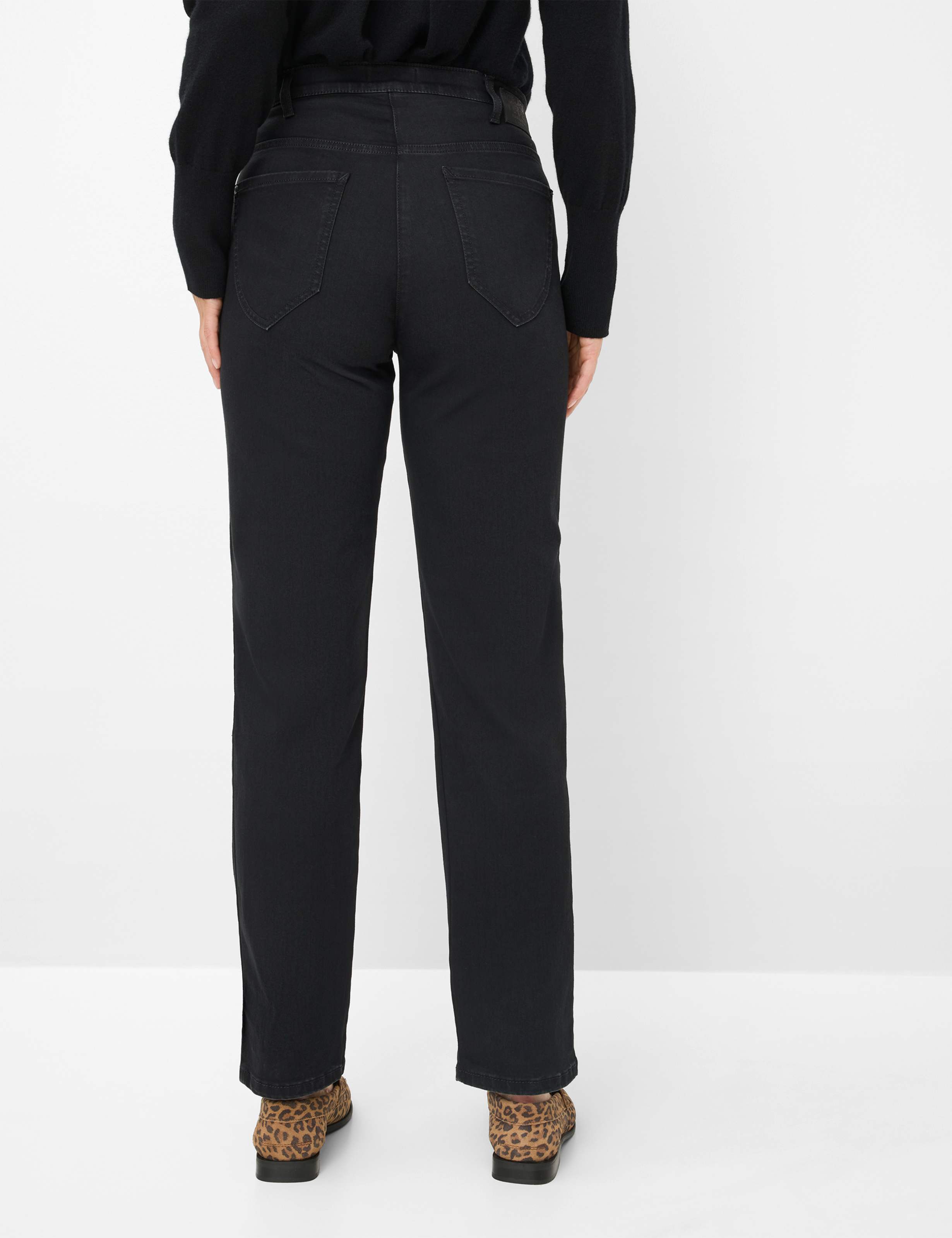 Thumbnail - Raphaela by Brax Damen Five-Pocket-Hose Style CORRY, denim schwarz, Gr. 44K