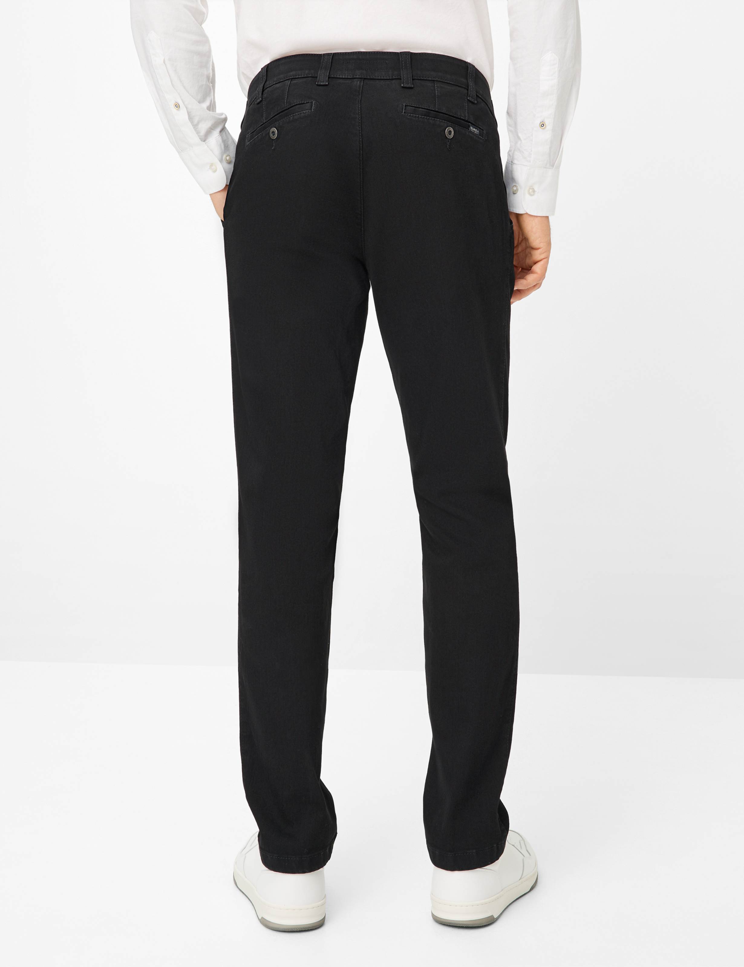 Thumbnail - Eurex by Brax Herren Bundfaltenhose Style FRED, denim schwarz, Gr. 52