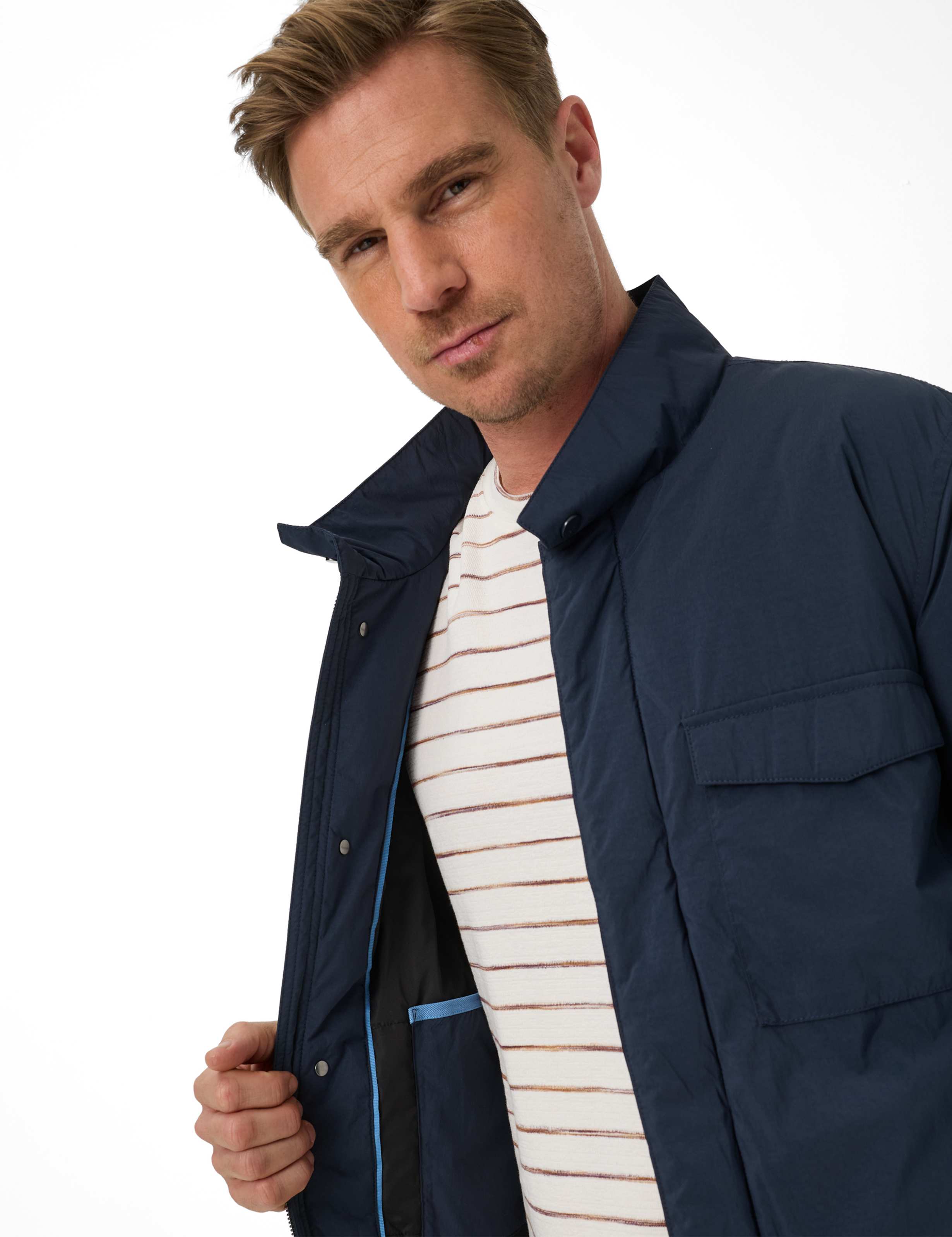 Homme Style FRANCO Bleu Foncé  Détail 1