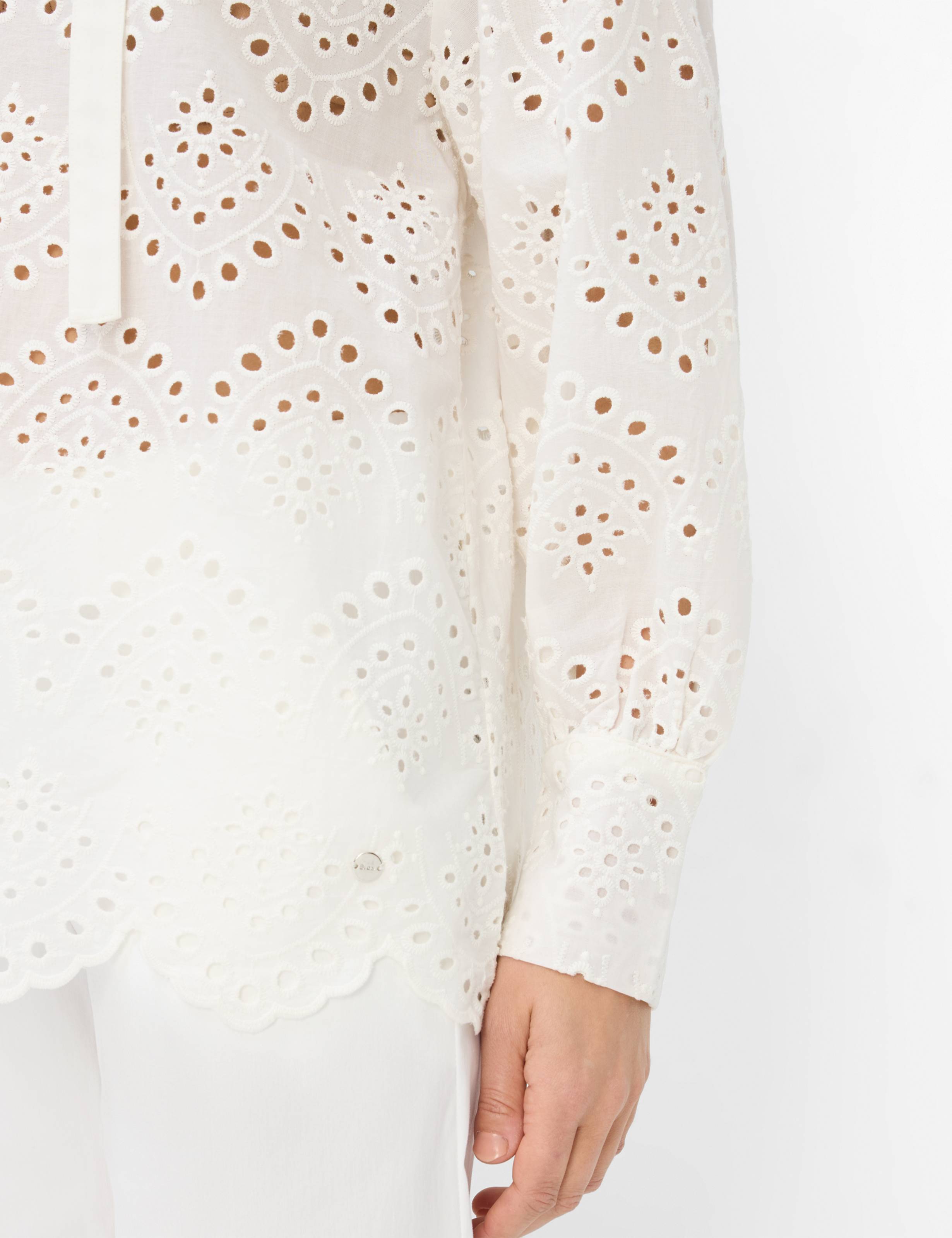 Femme Style VIV Blanc Crème  Détail 2