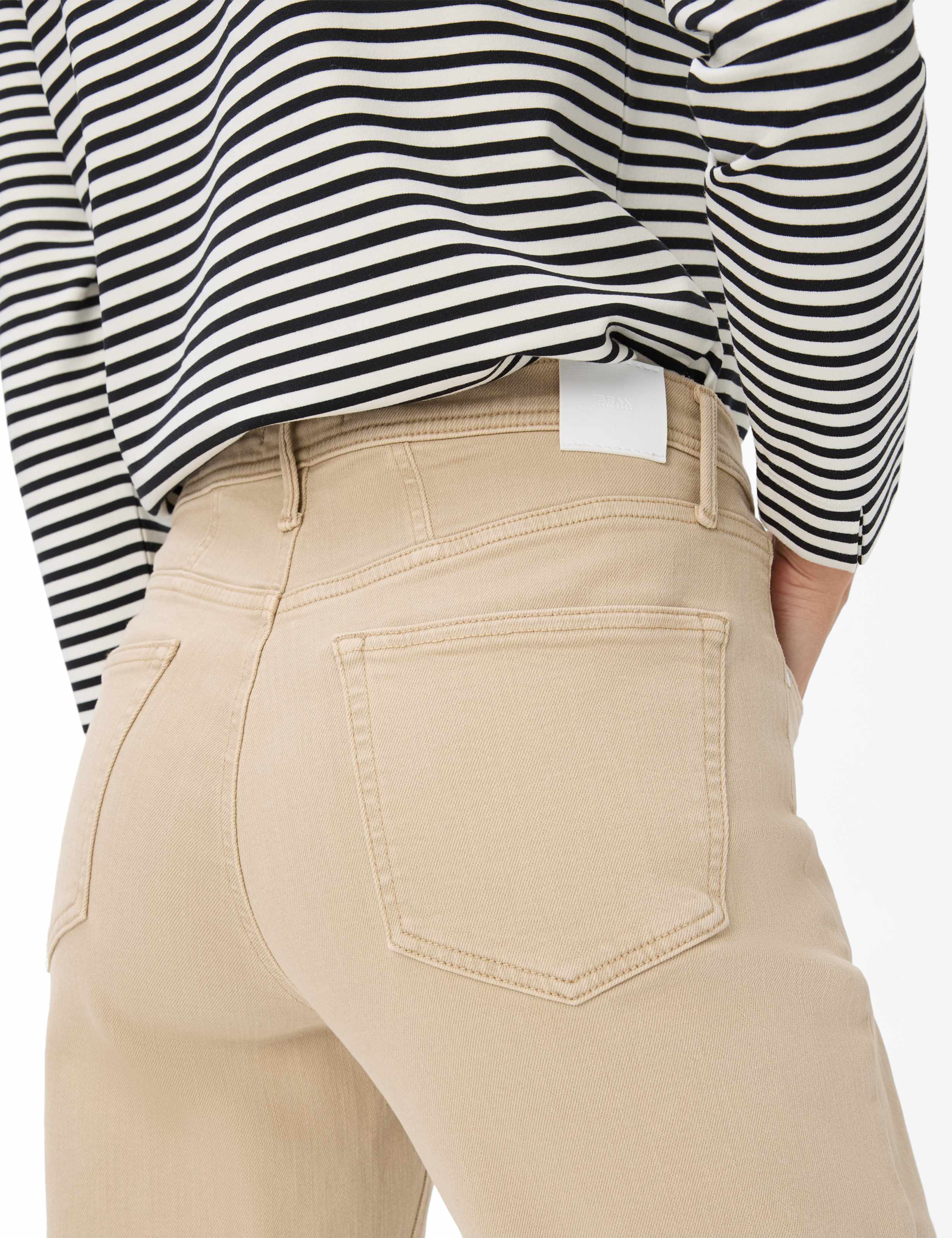 Damen Style MILEY S Denim Beige Relaxed Fit Detail 2
