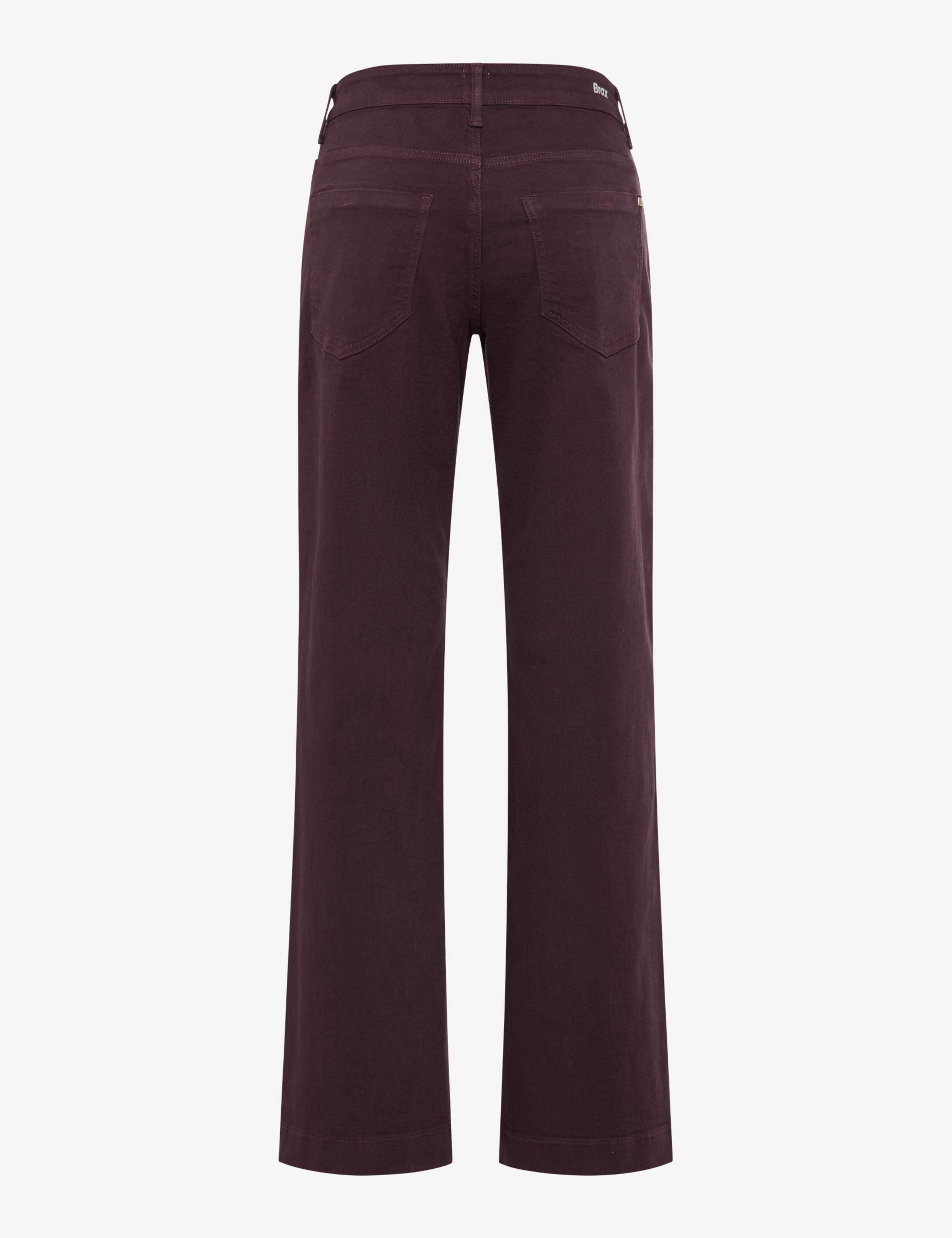 Femme Style MAINE Denim Violette Foncé Wide Leg Détourage arrière
